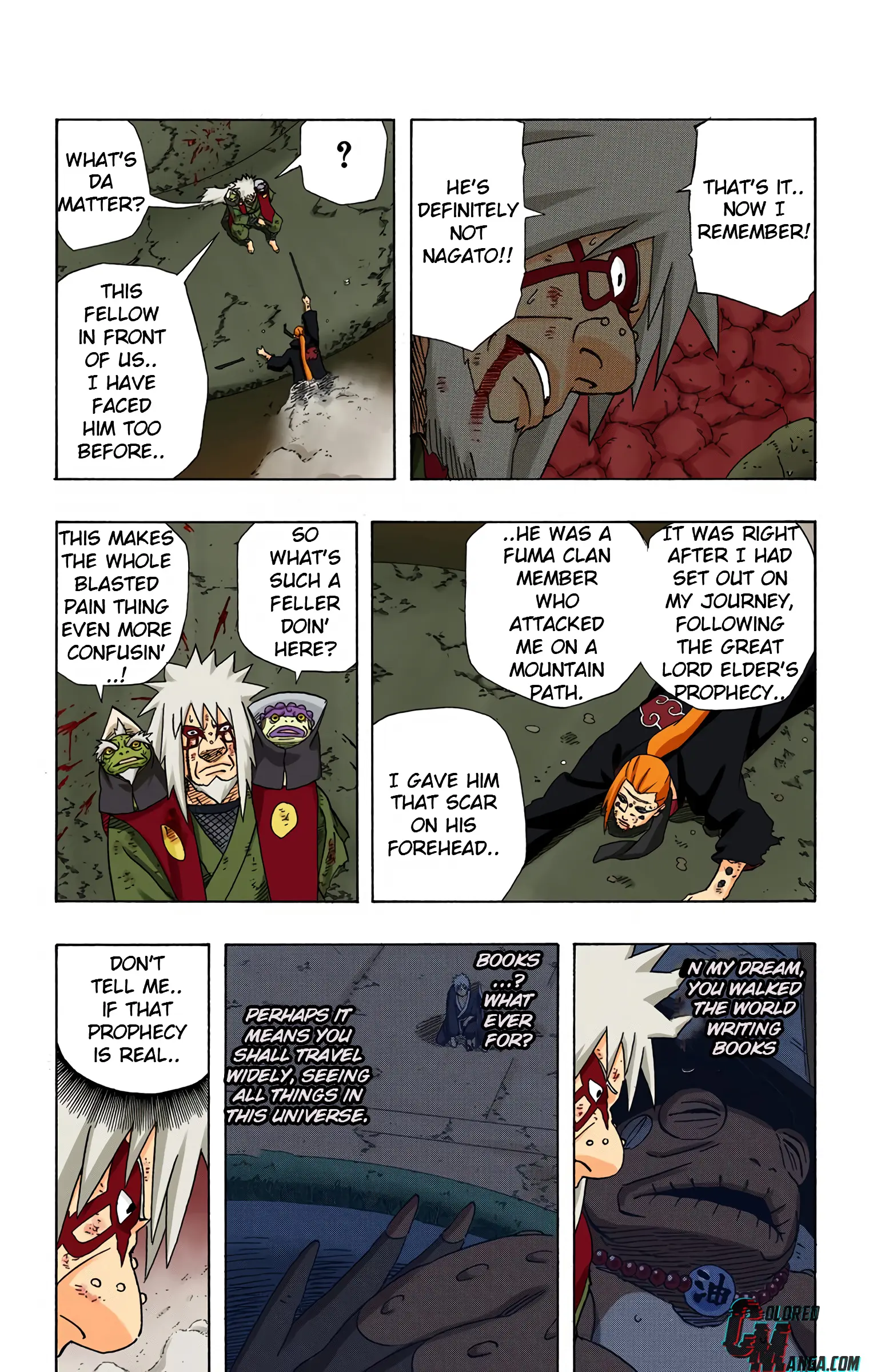Naruto Colored Manga Online, chapter 381, page 9