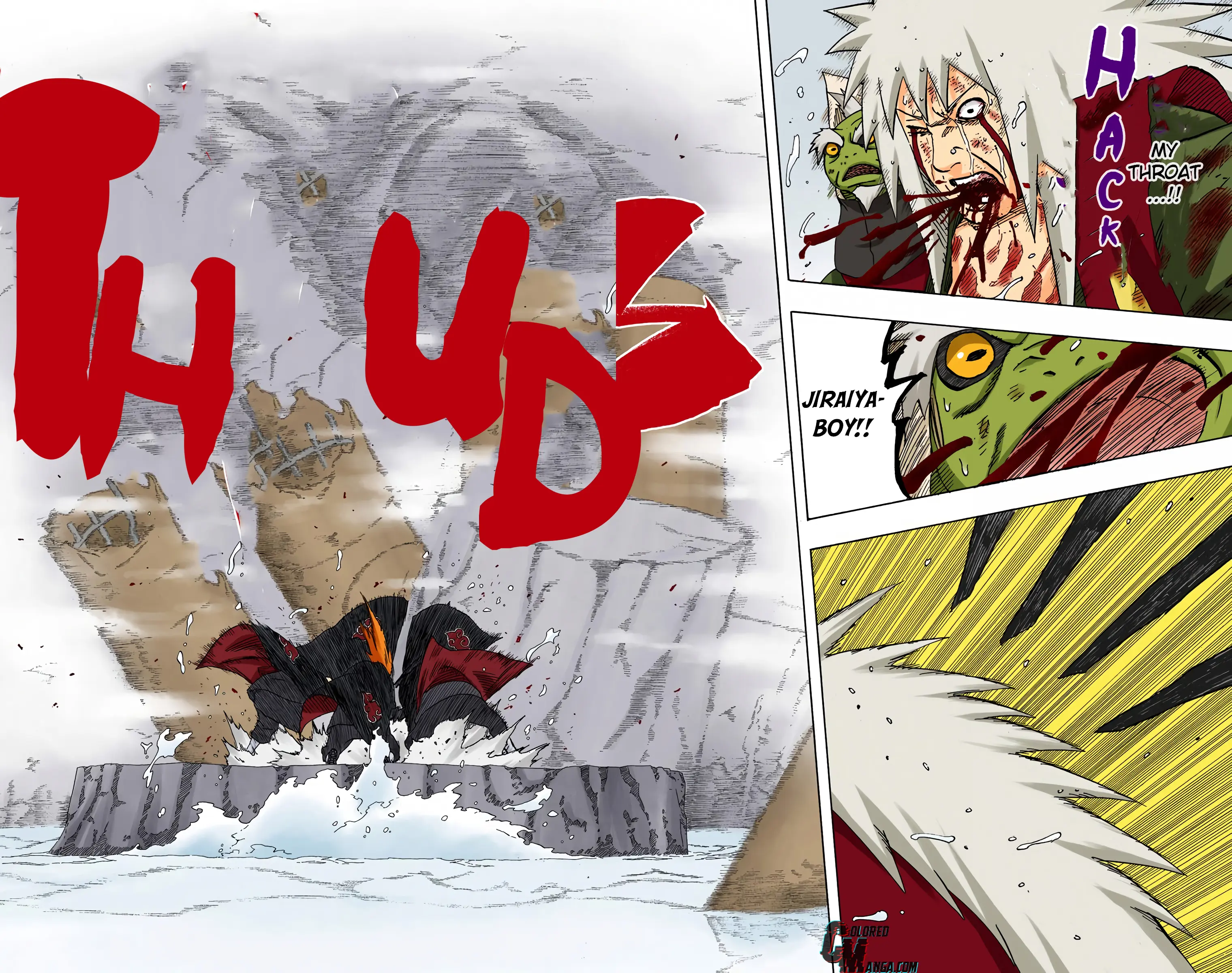 Naruto Colored Manga Online, chapter 381, page 17