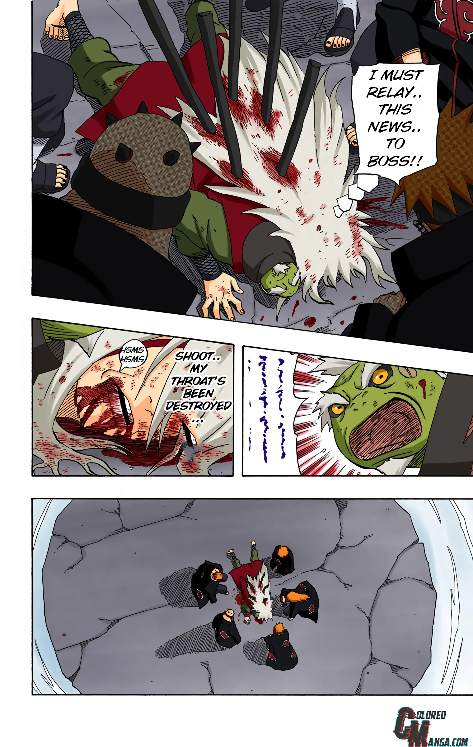 Naruto Colored Manga Online, chapter 382, page 2
