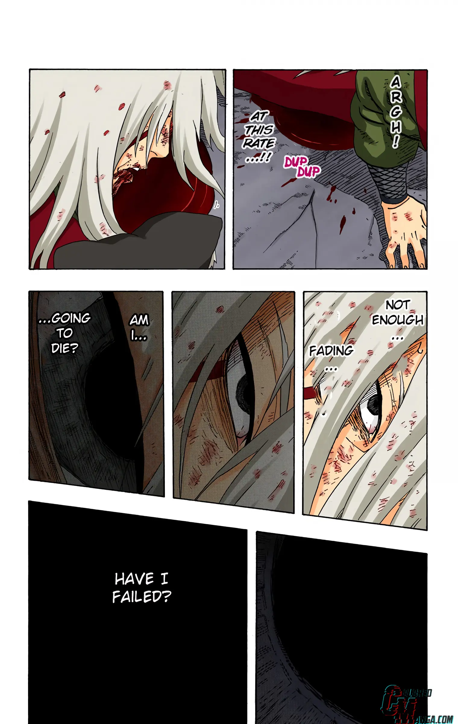 Naruto Colored Manga Online, chapter 382, page 3