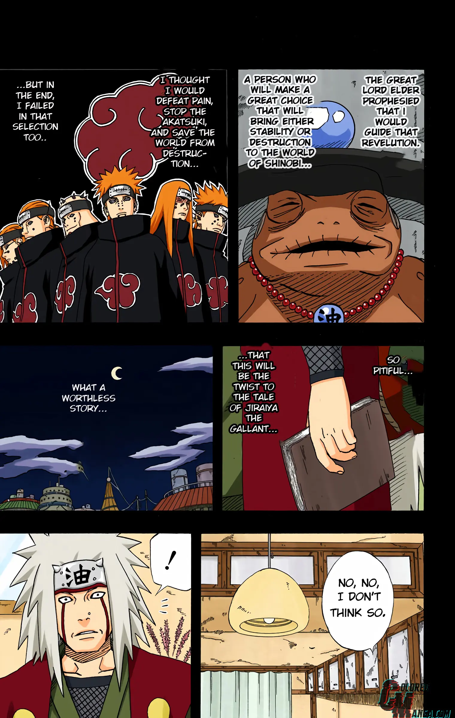 Naruto Colored Manga Online, chapter 382, page 7