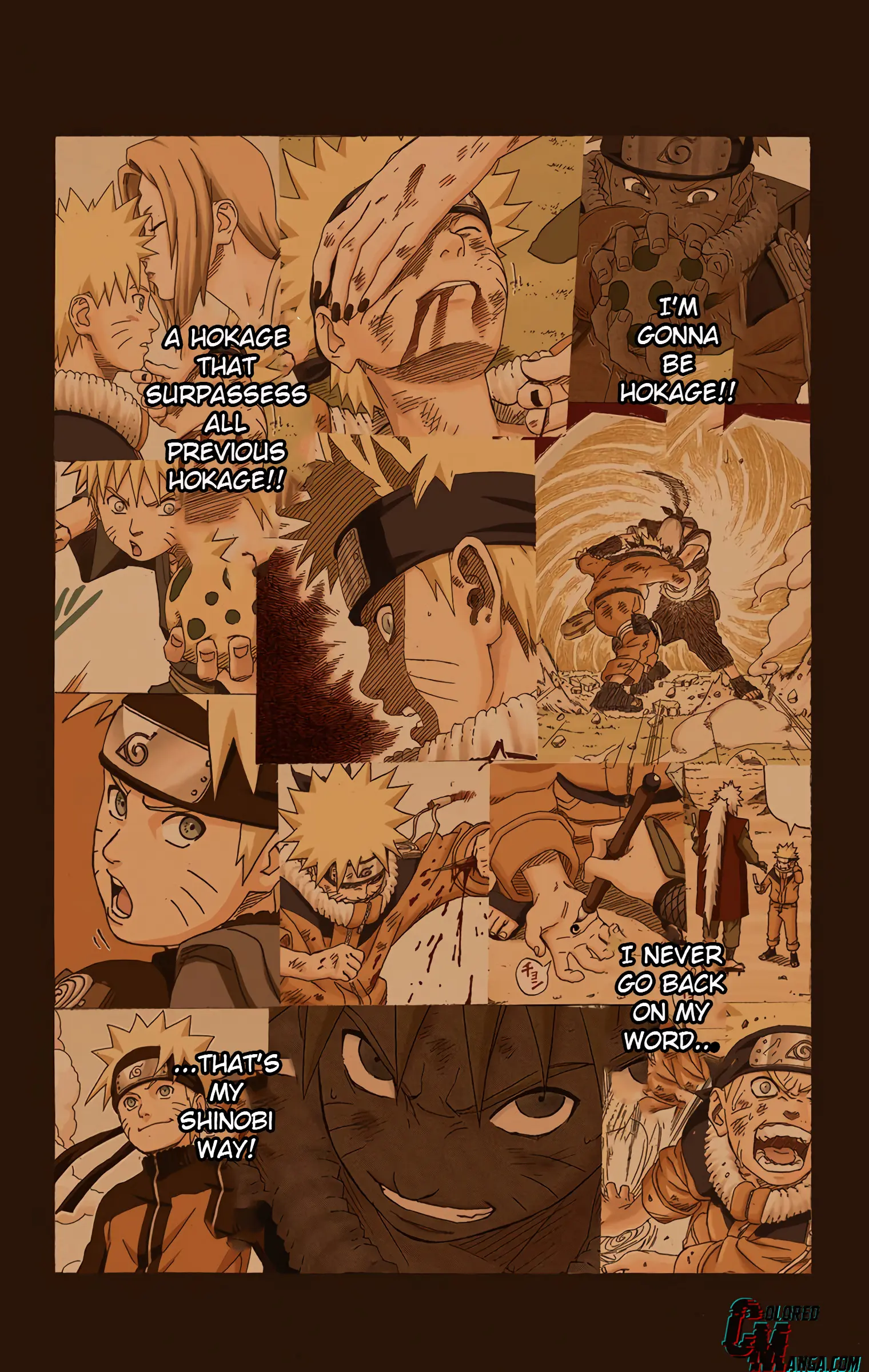 Naruto Colored Manga Online, chapter 382, page 12
