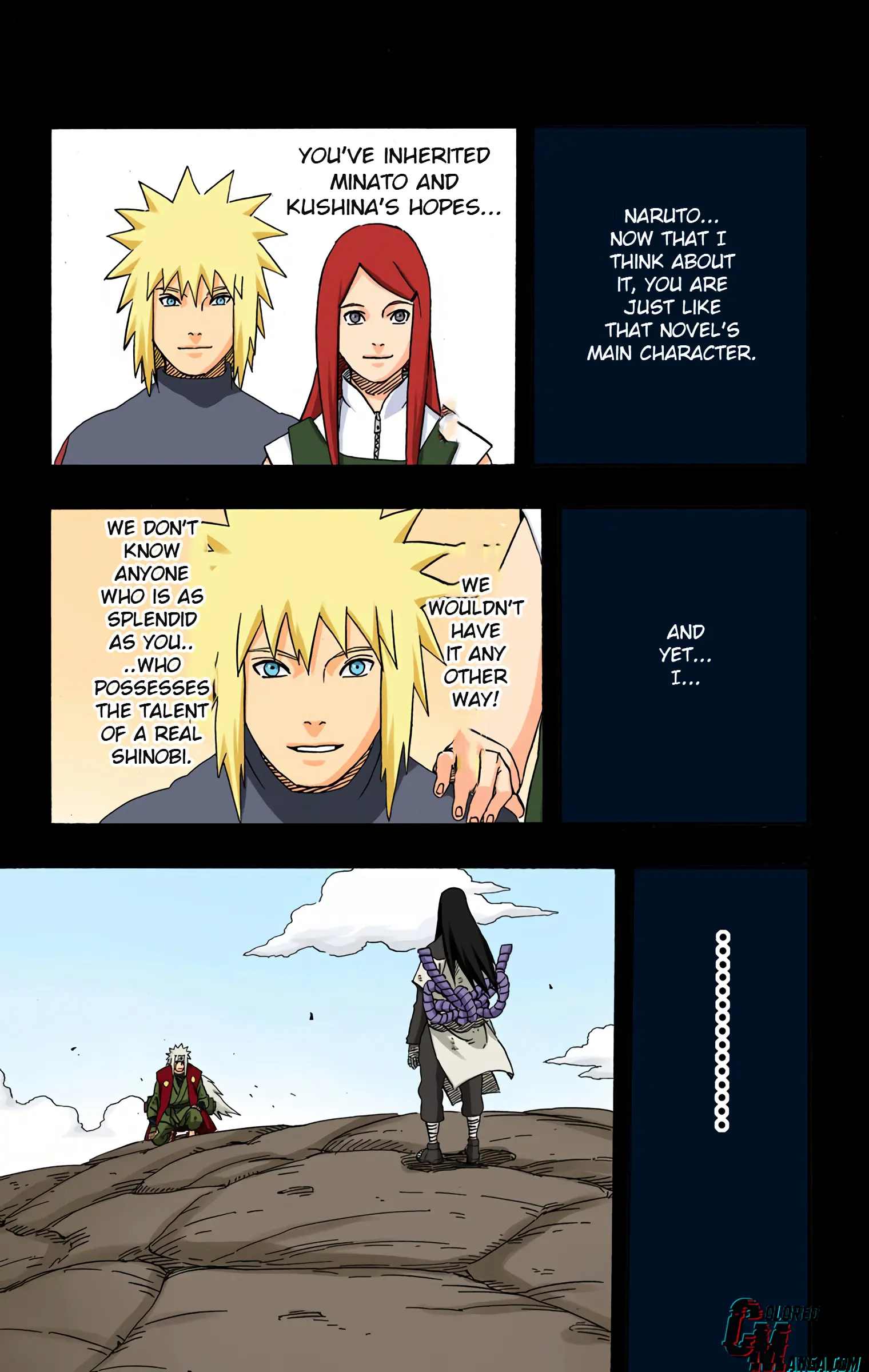 Naruto Colored Manga Online, chapter 382, page 13