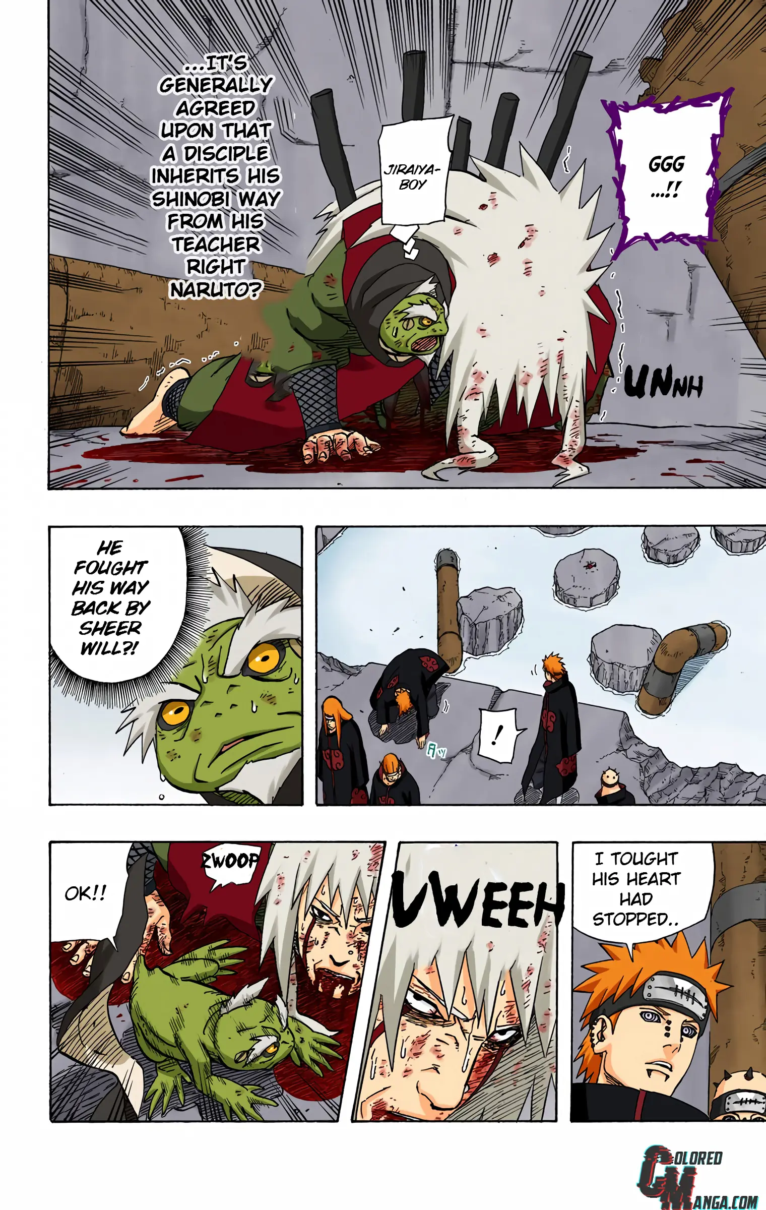 Naruto Colored Manga Online, chapter 382, page 16
