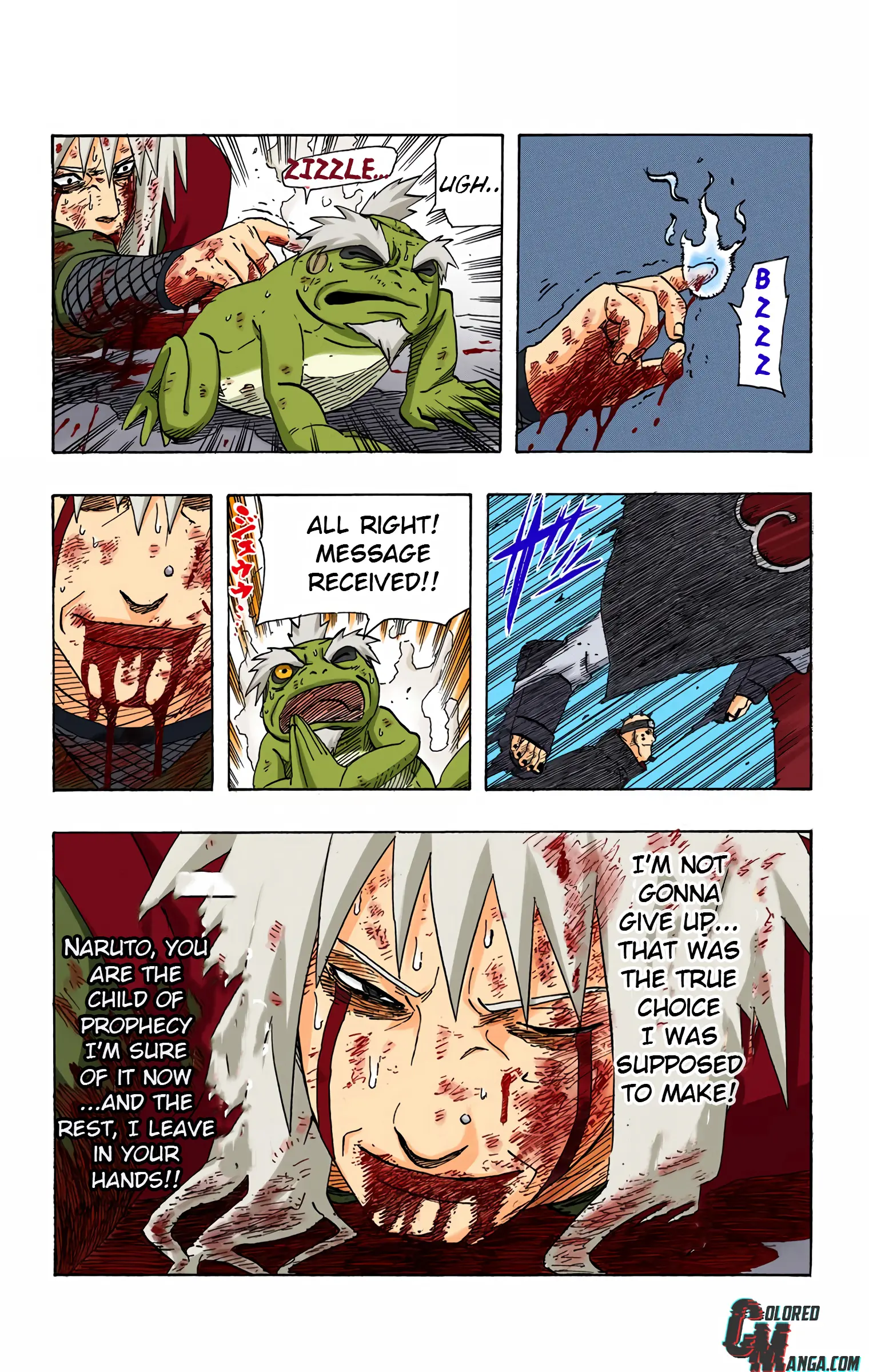 Naruto Colored Manga Online, chapter 382, page 17