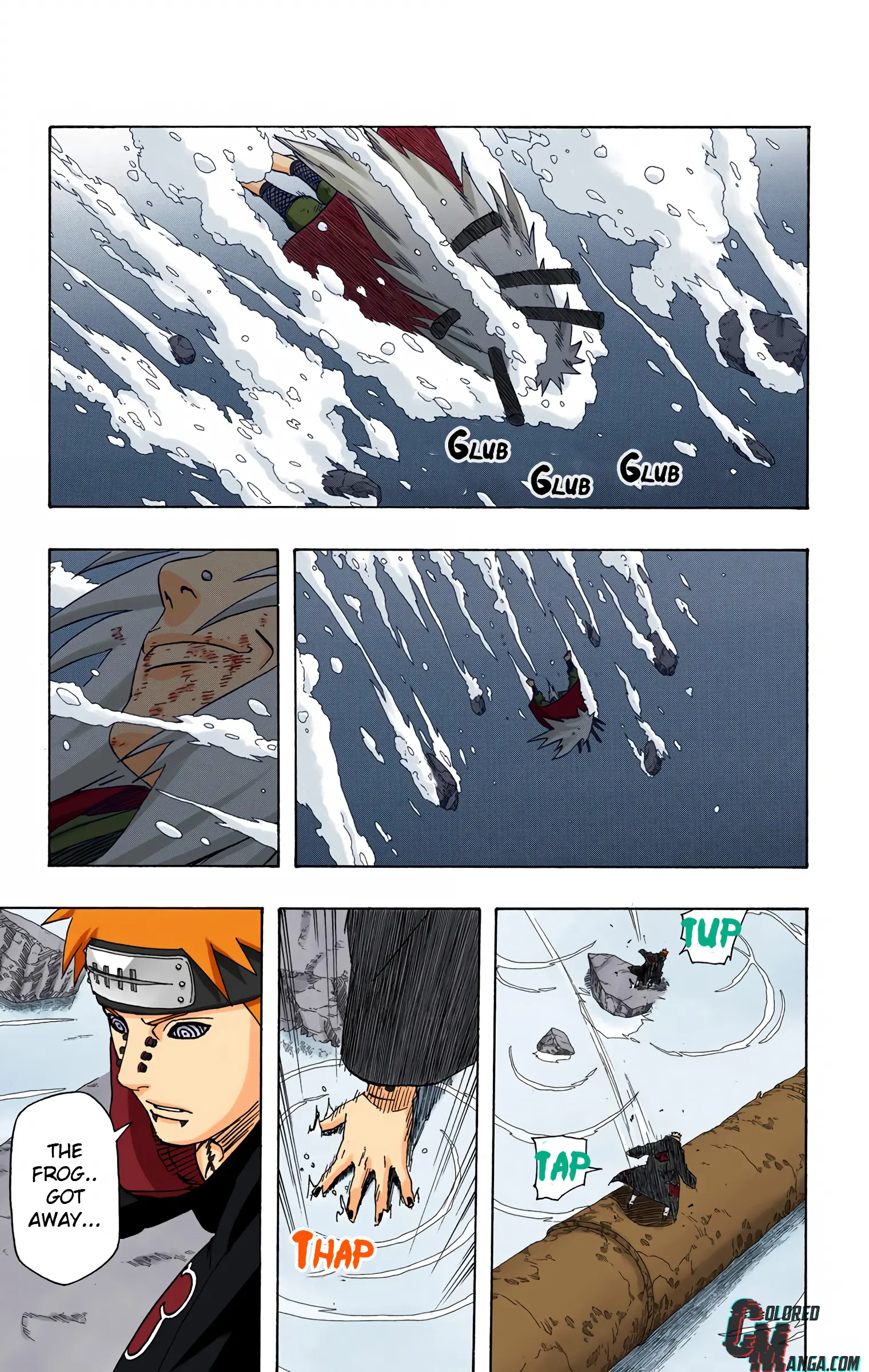 Naruto Colored Manga Online, chapter 383, page 5