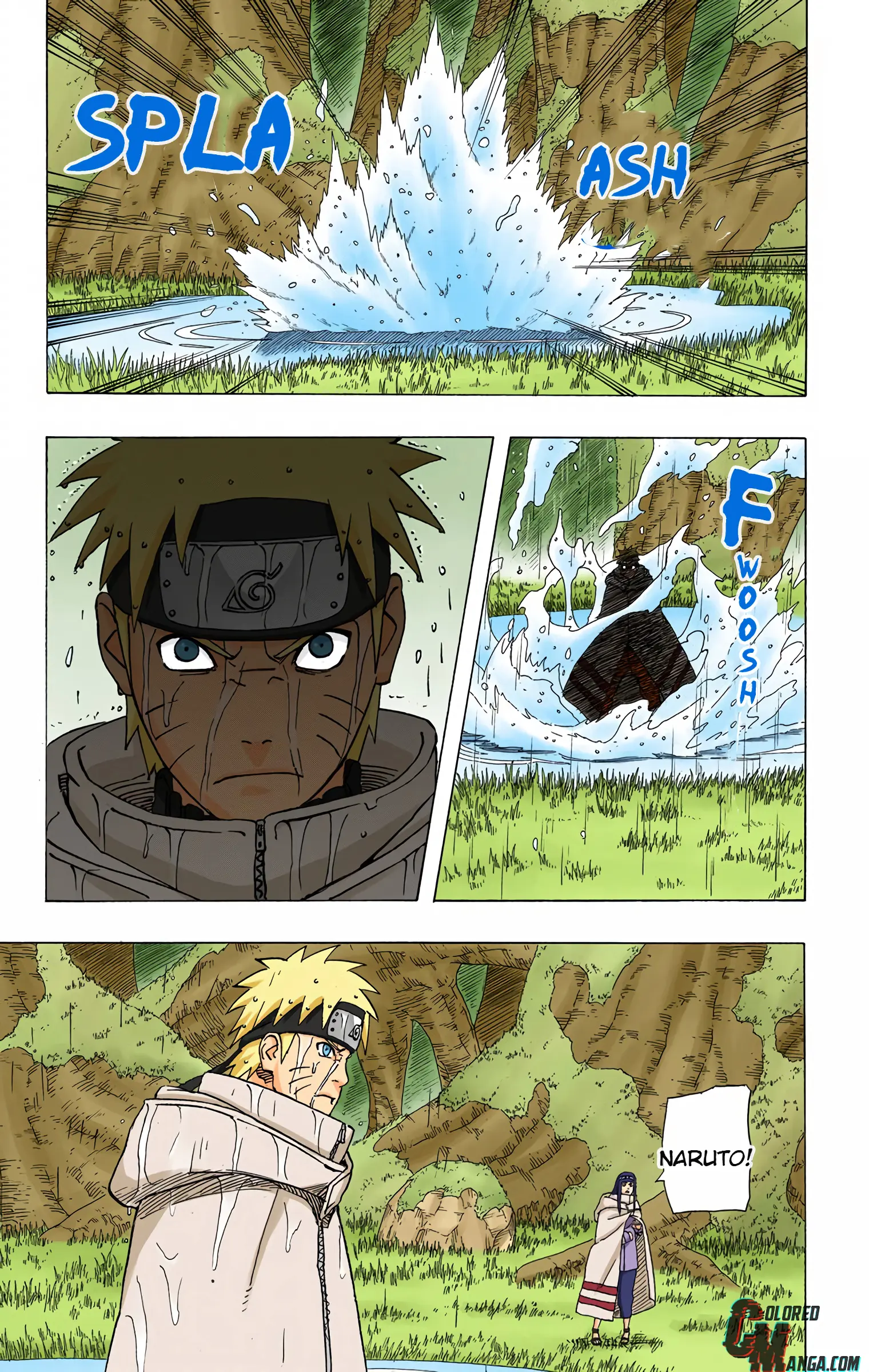 Naruto Colored Manga Online, chapter 383, page 11