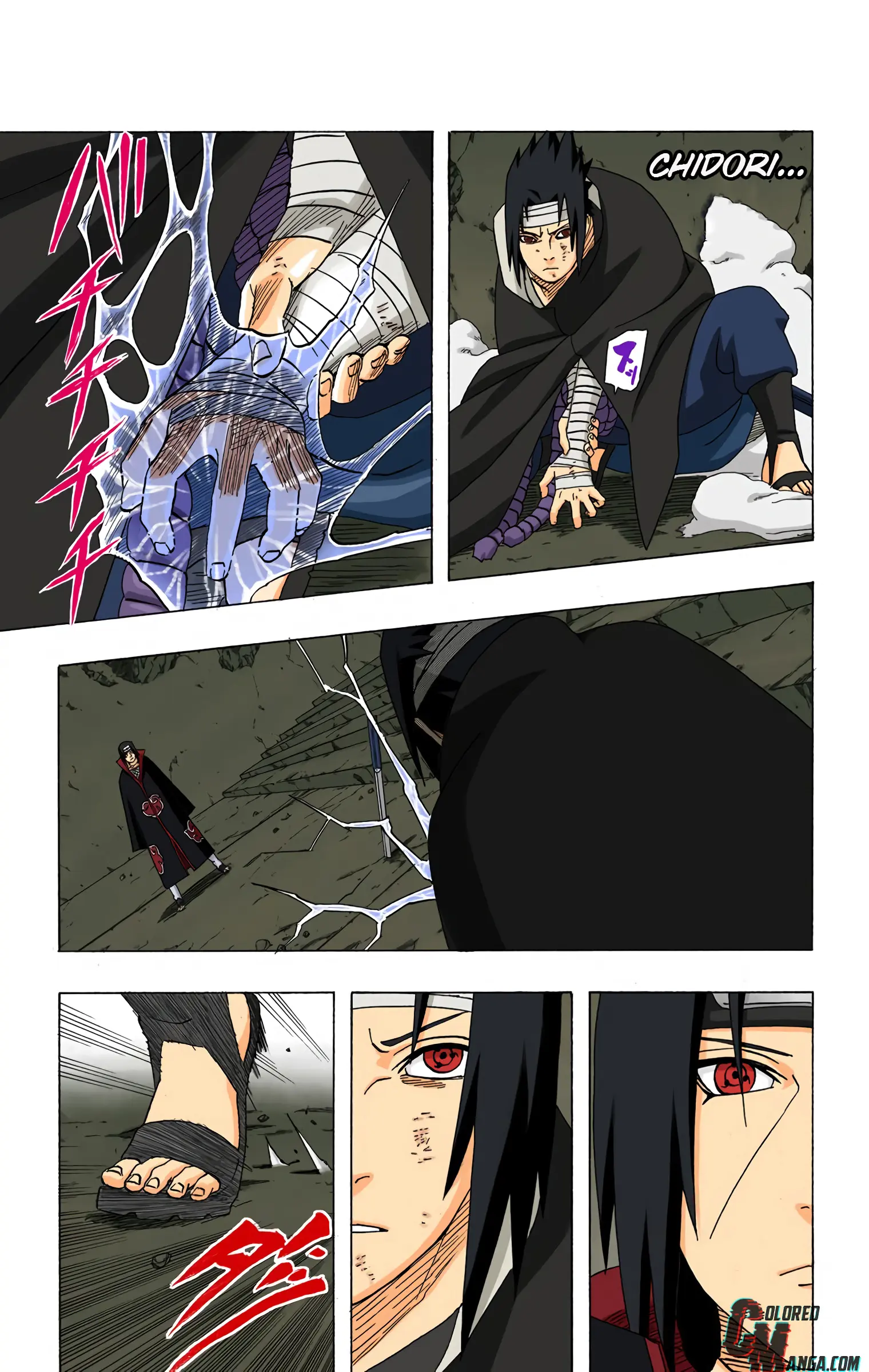 Naruto Colored Manga Online, chapter 384, page 9
