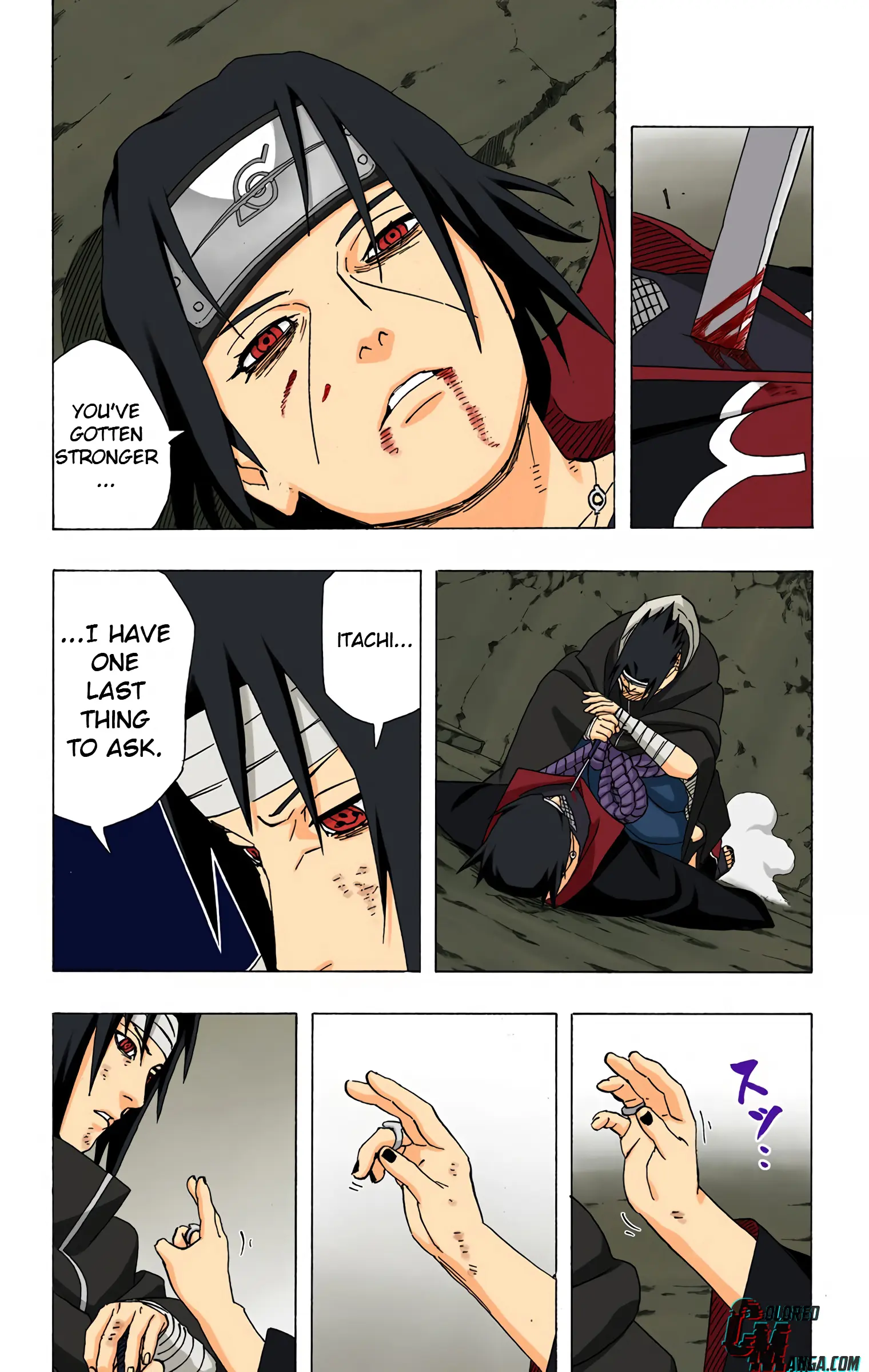 Naruto Colored Manga Online, chapter 384, page 13