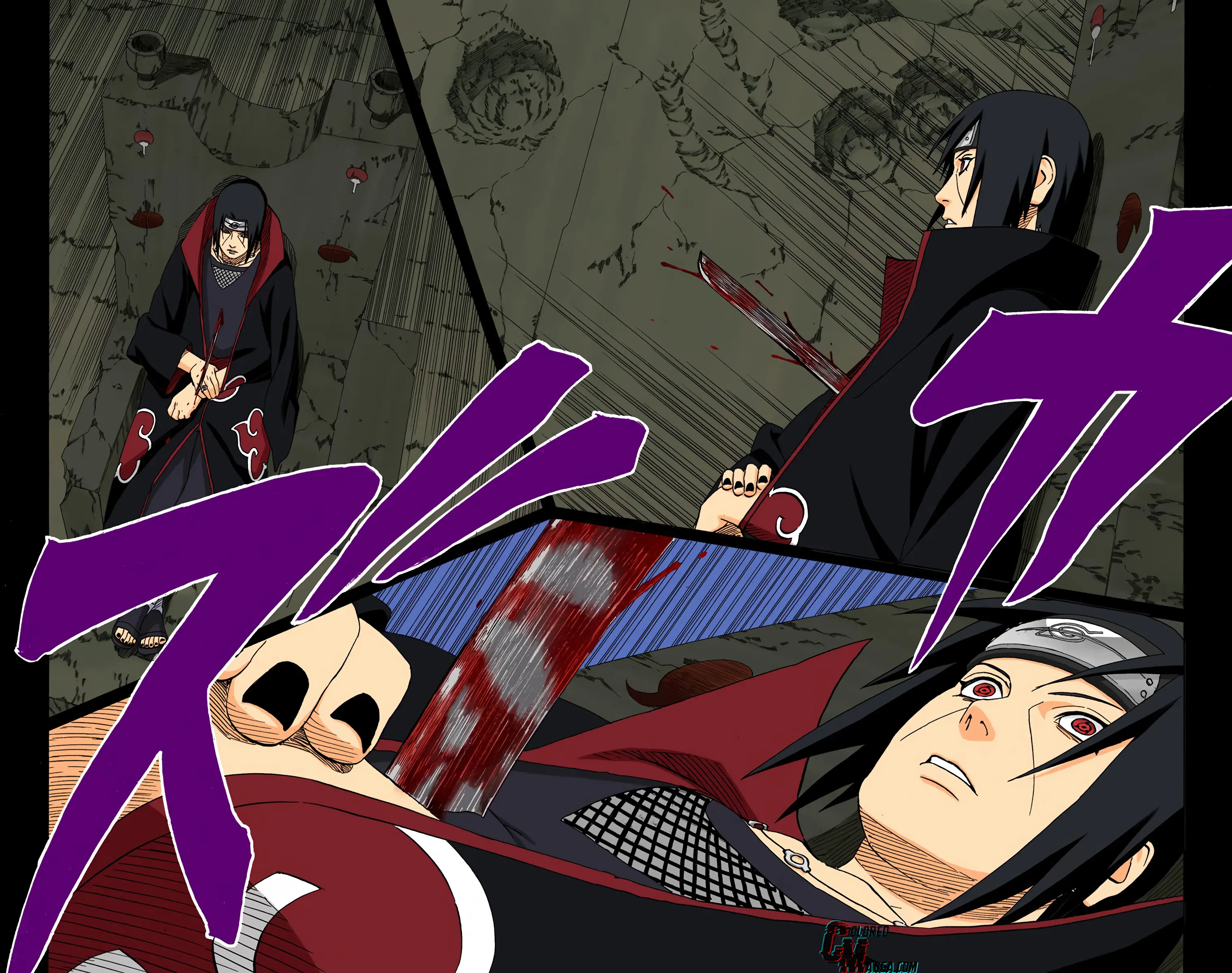 Naruto Colored Manga Online, chapter 384, page 16