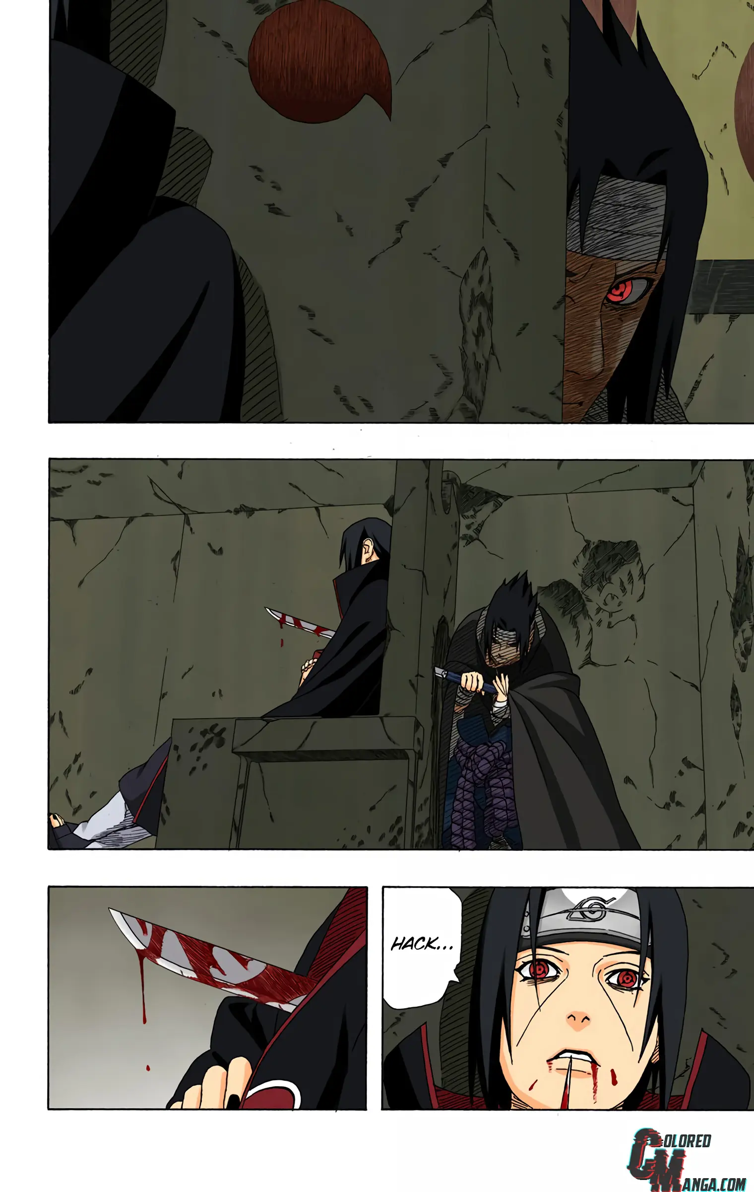 Naruto Colored Manga Online, chapter 384, page 17