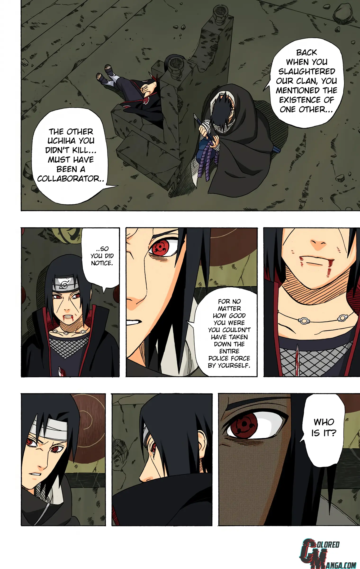 Naruto Colored Manga Online, chapter 385, page 4