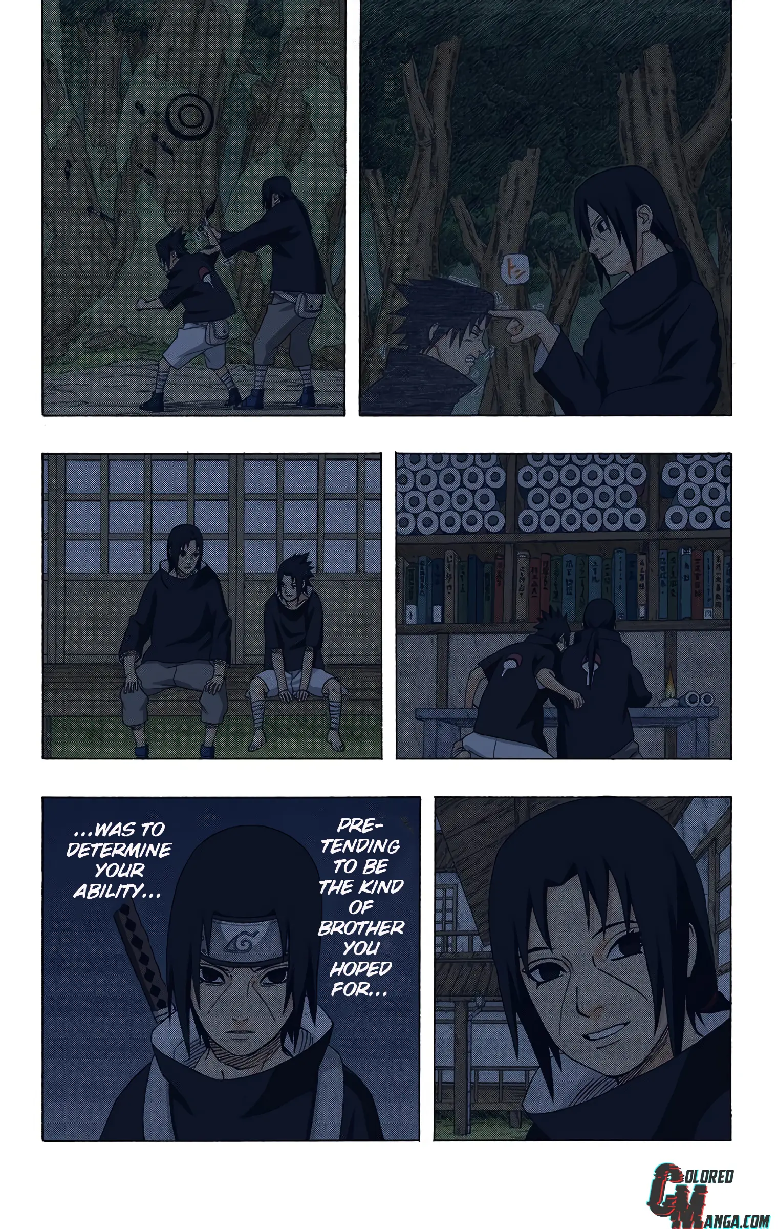 Naruto Colored Manga Online, chapter 385, page 8
