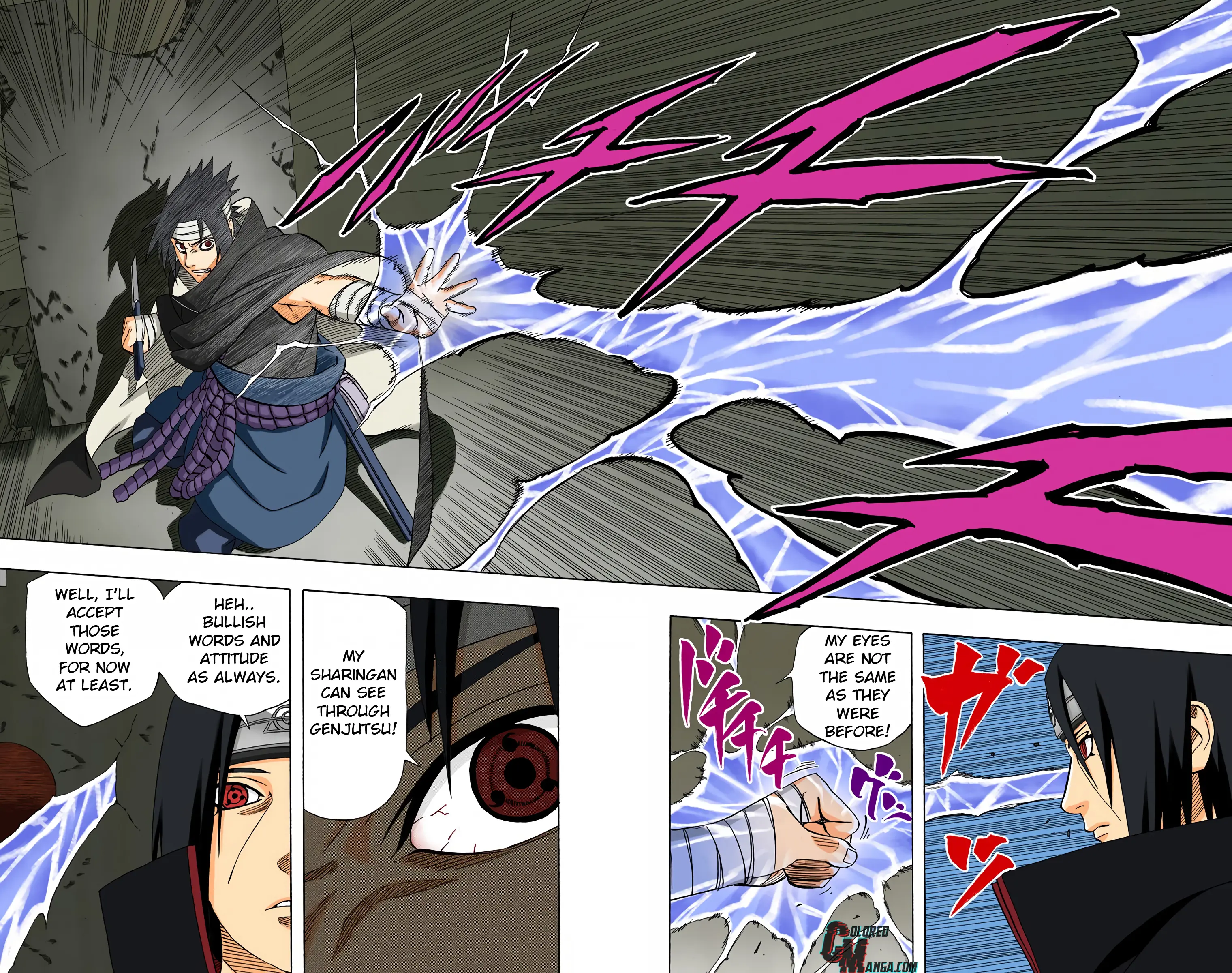 Naruto Colored Manga Online, chapter 385, page 11