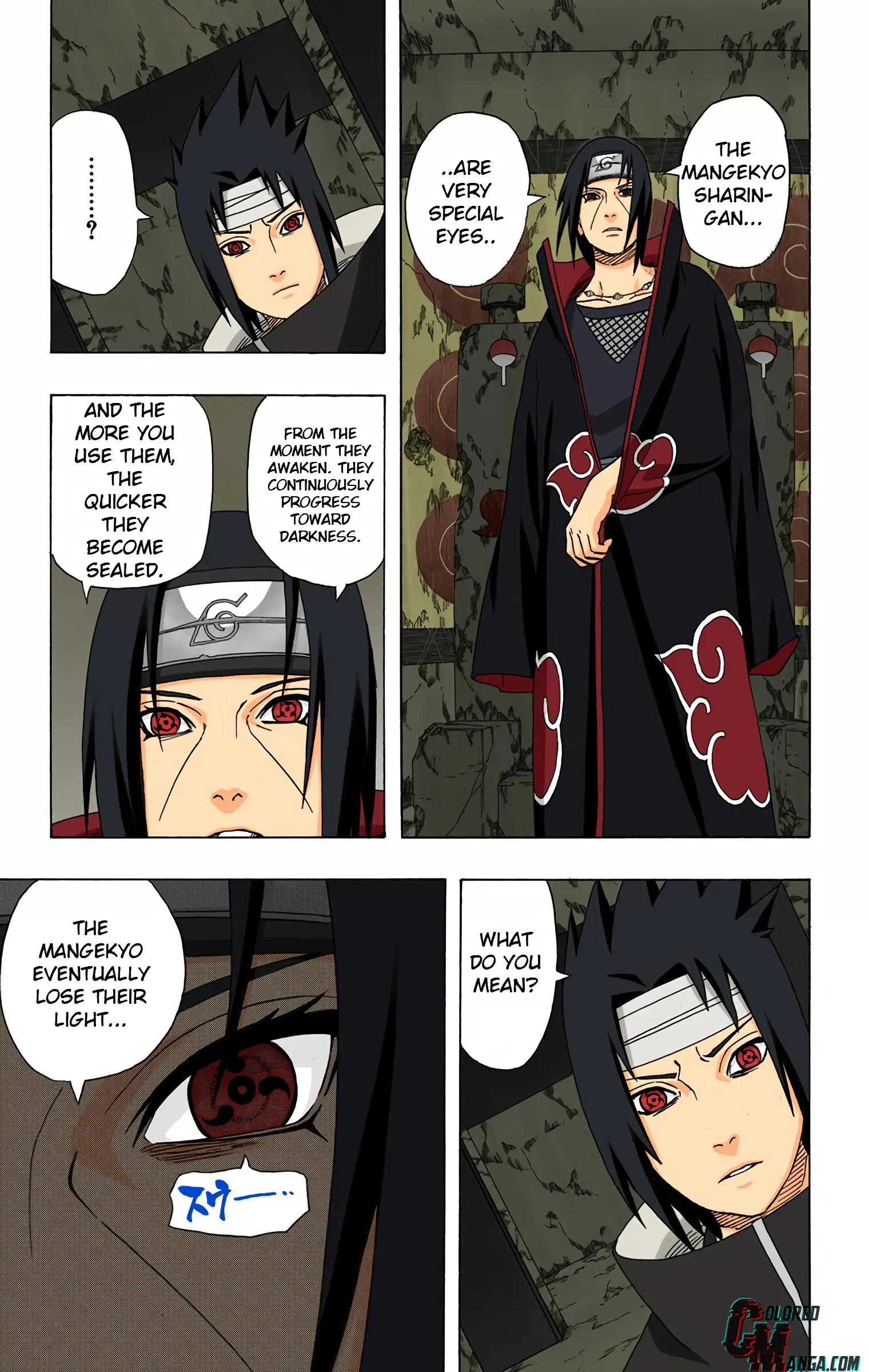 Naruto Colored Manga Online, chapter 385, page 15