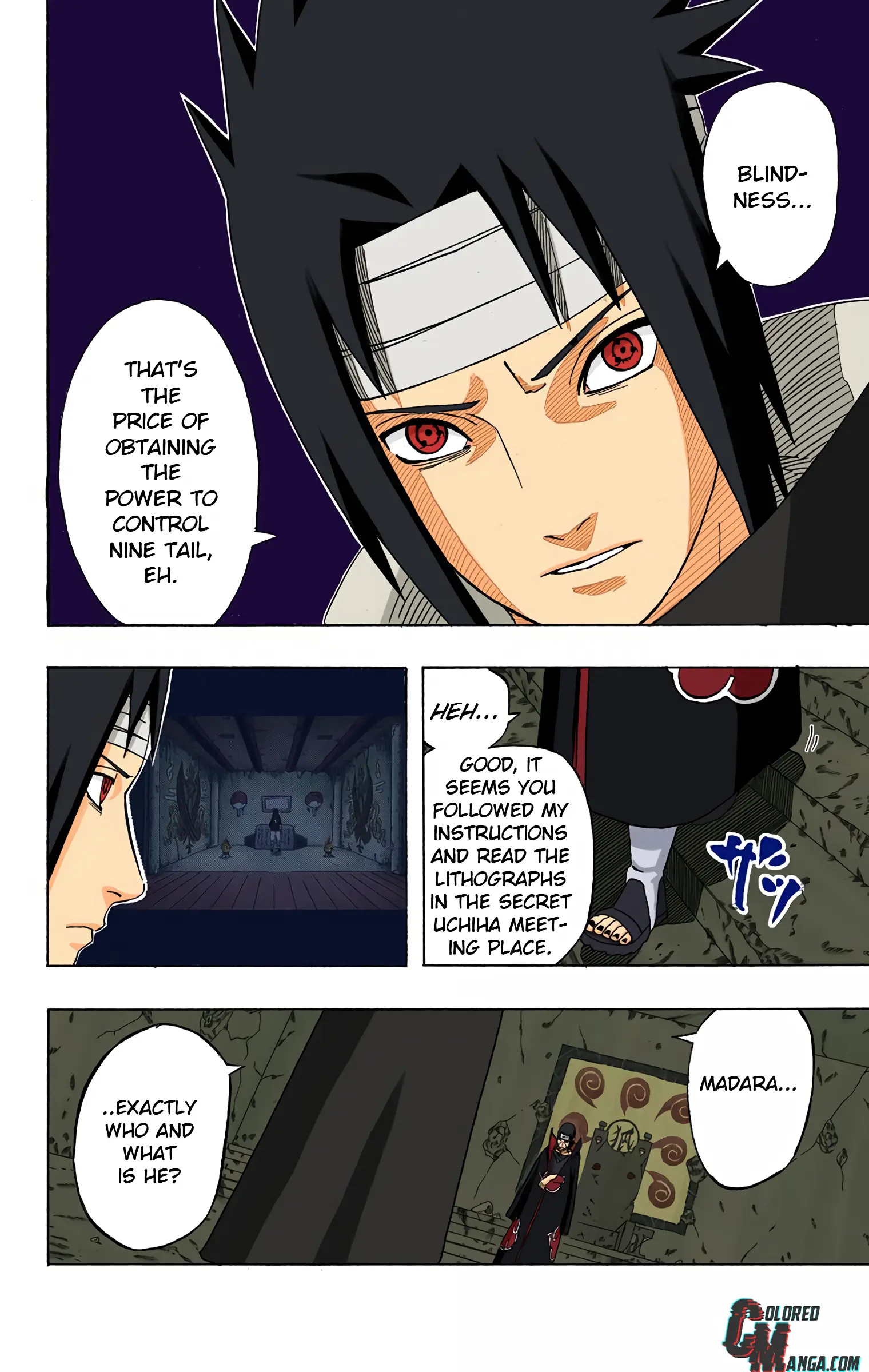 Naruto Colored Manga Online, chapter 385, page 16