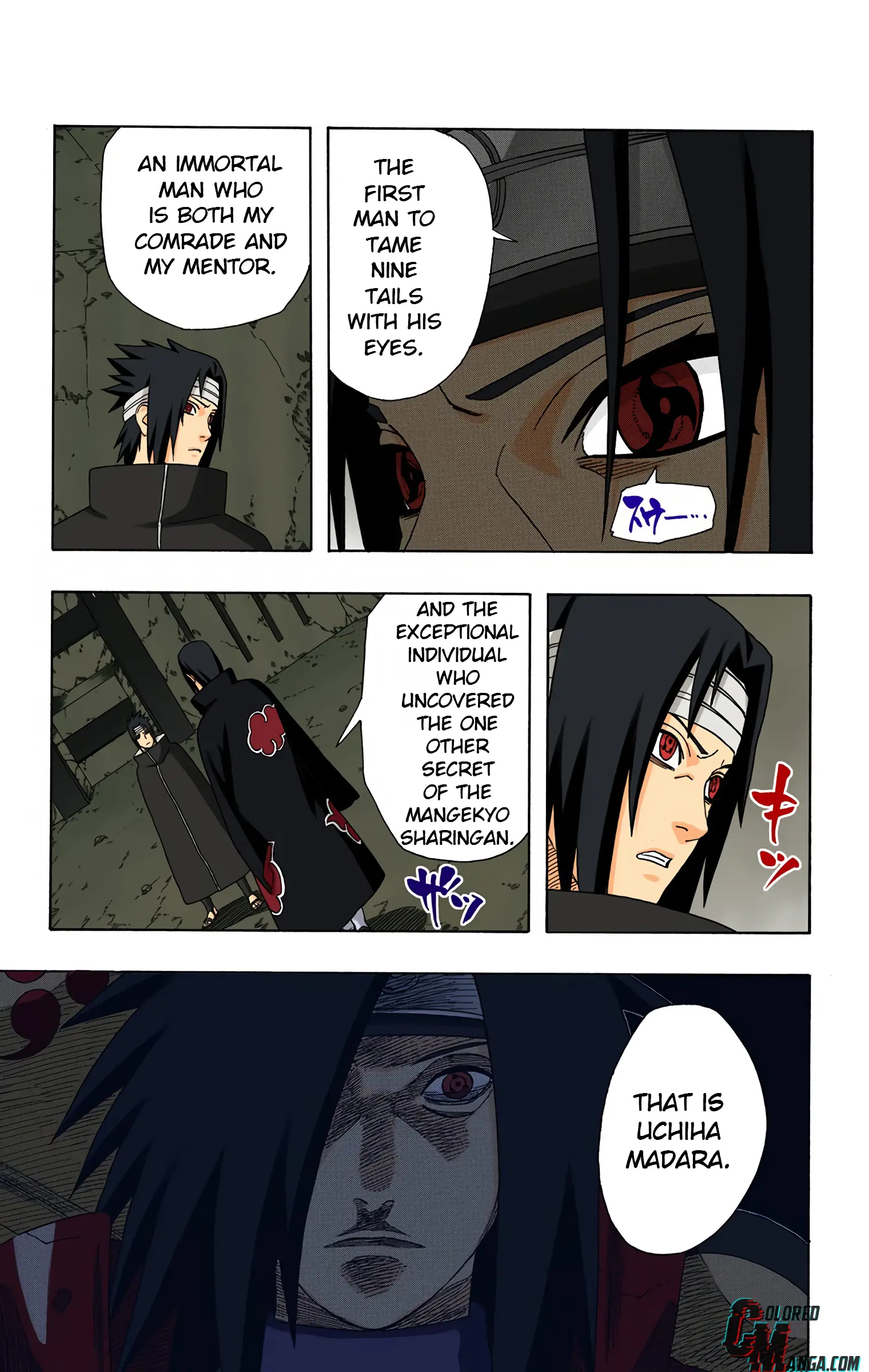 Naruto Colored Manga Online, chapter 385, page 17