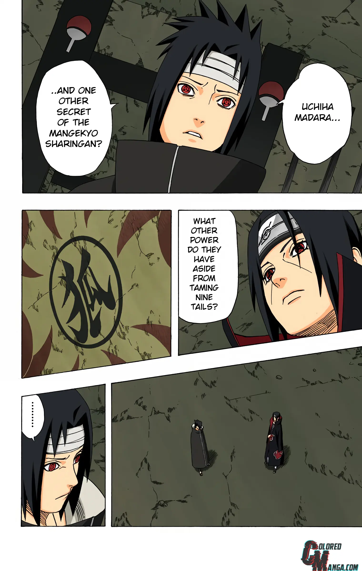 Naruto Colored Manga Online, chapter 386, page 2