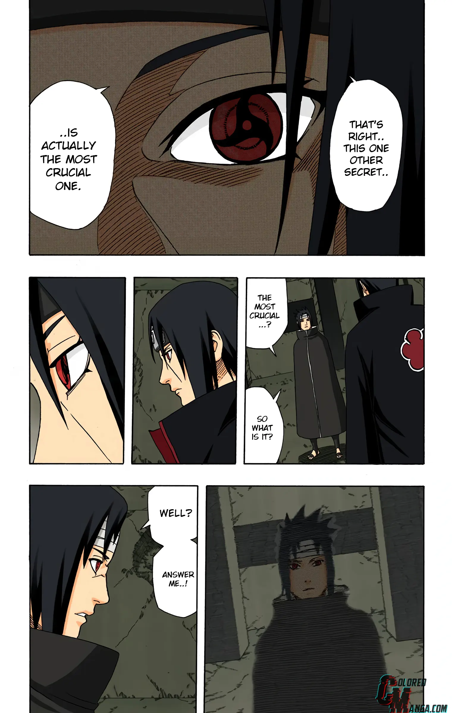 Naruto Colored Manga Online, chapter 386, page 3