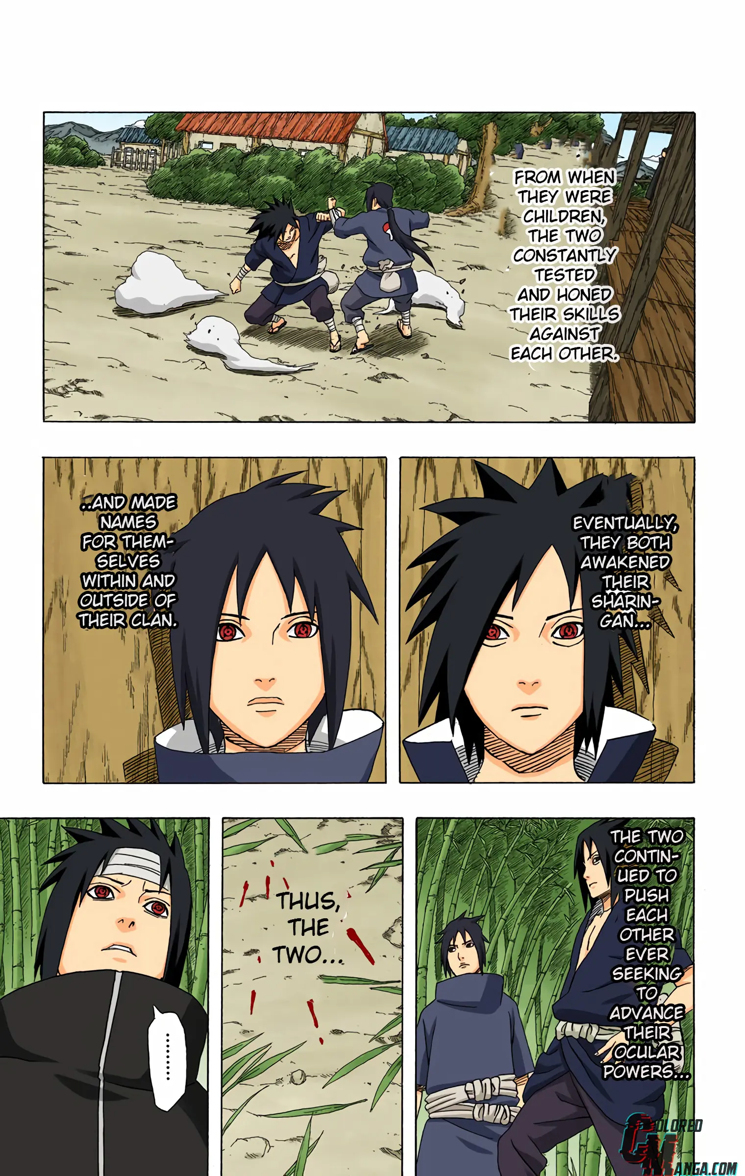 Naruto Colored Manga Online, chapter 386, page 5