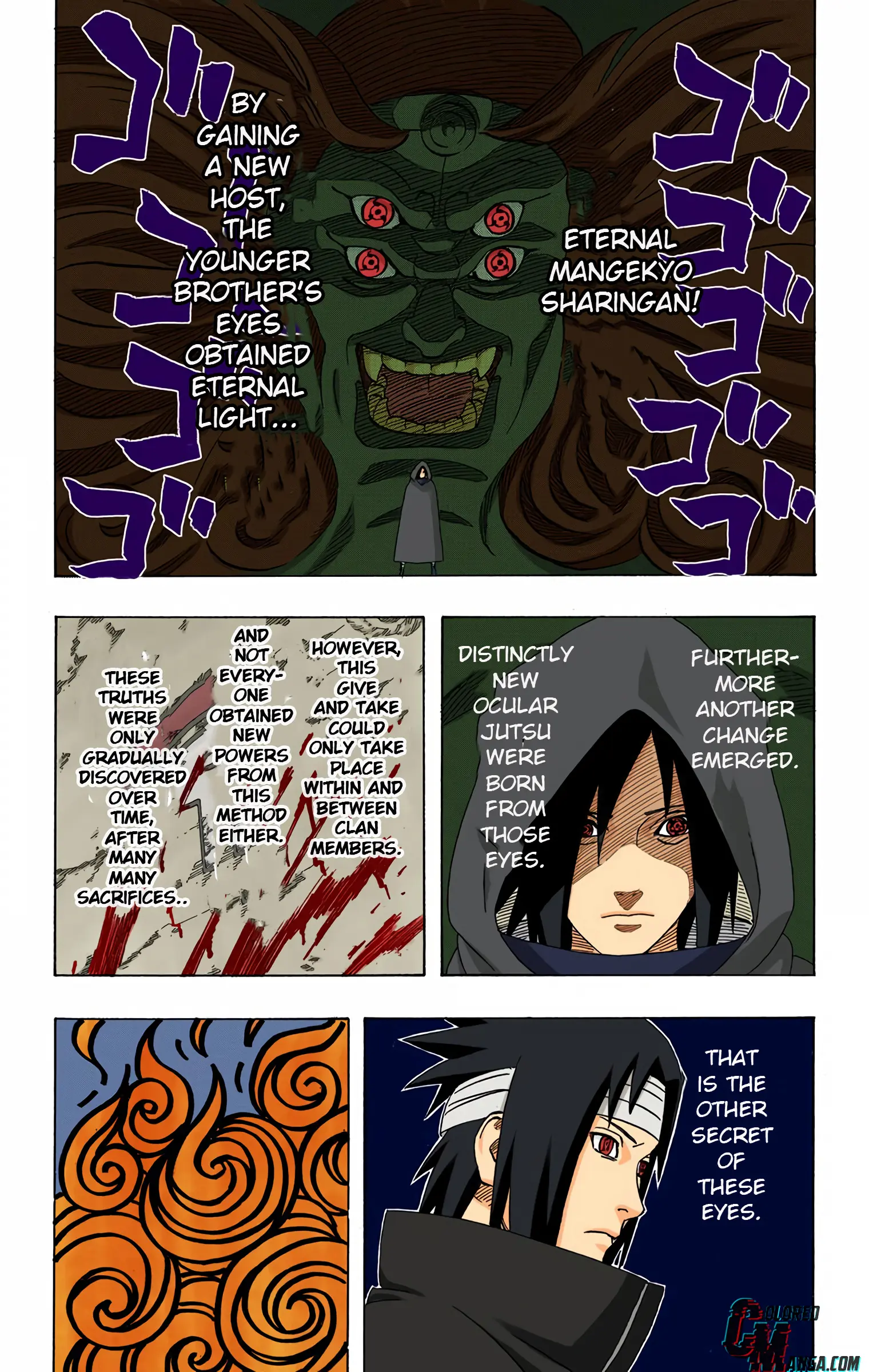Naruto Colored Manga Online, chapter 386, page 9