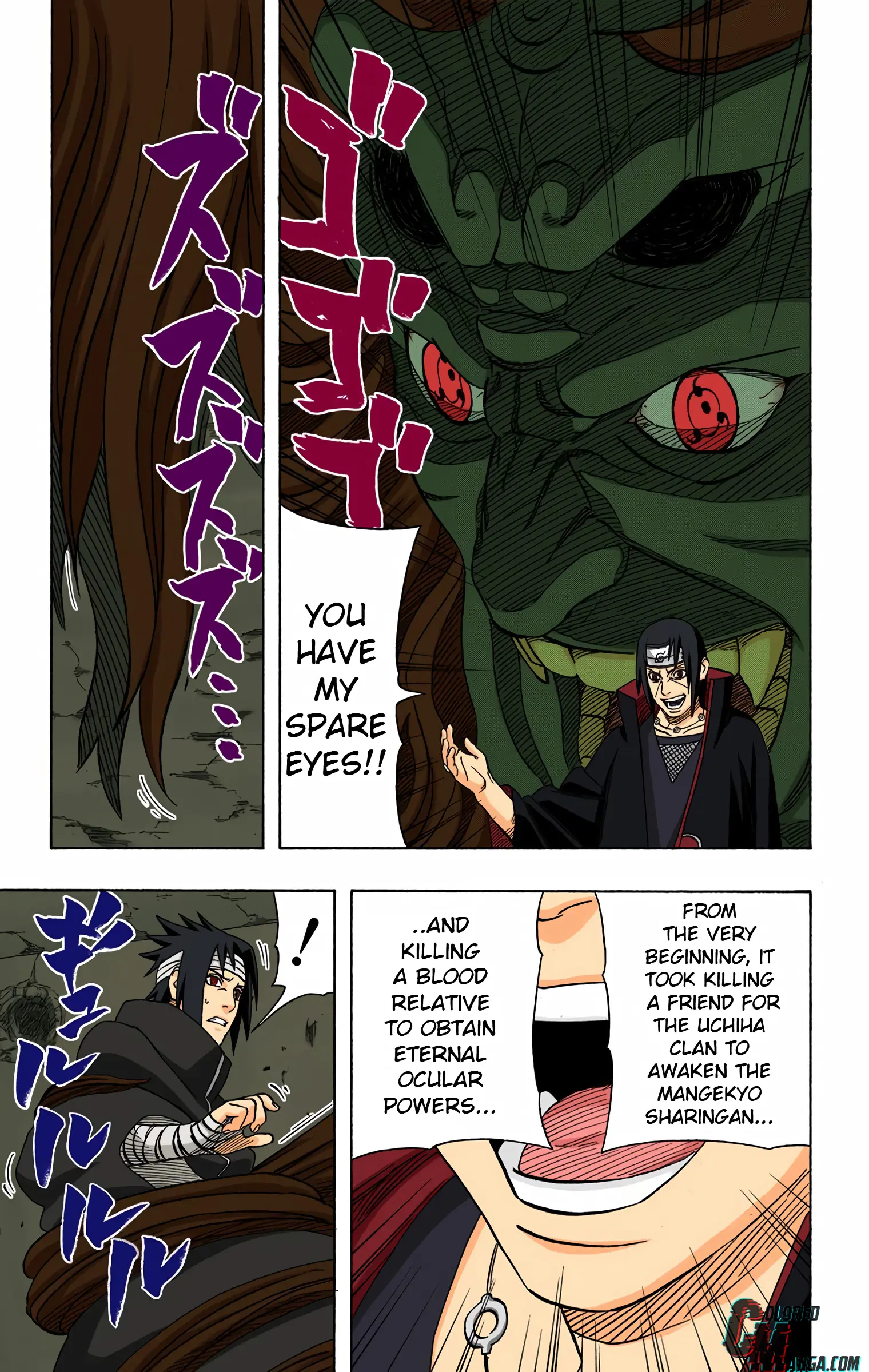 Naruto Colored Manga Online, chapter 386, page 13