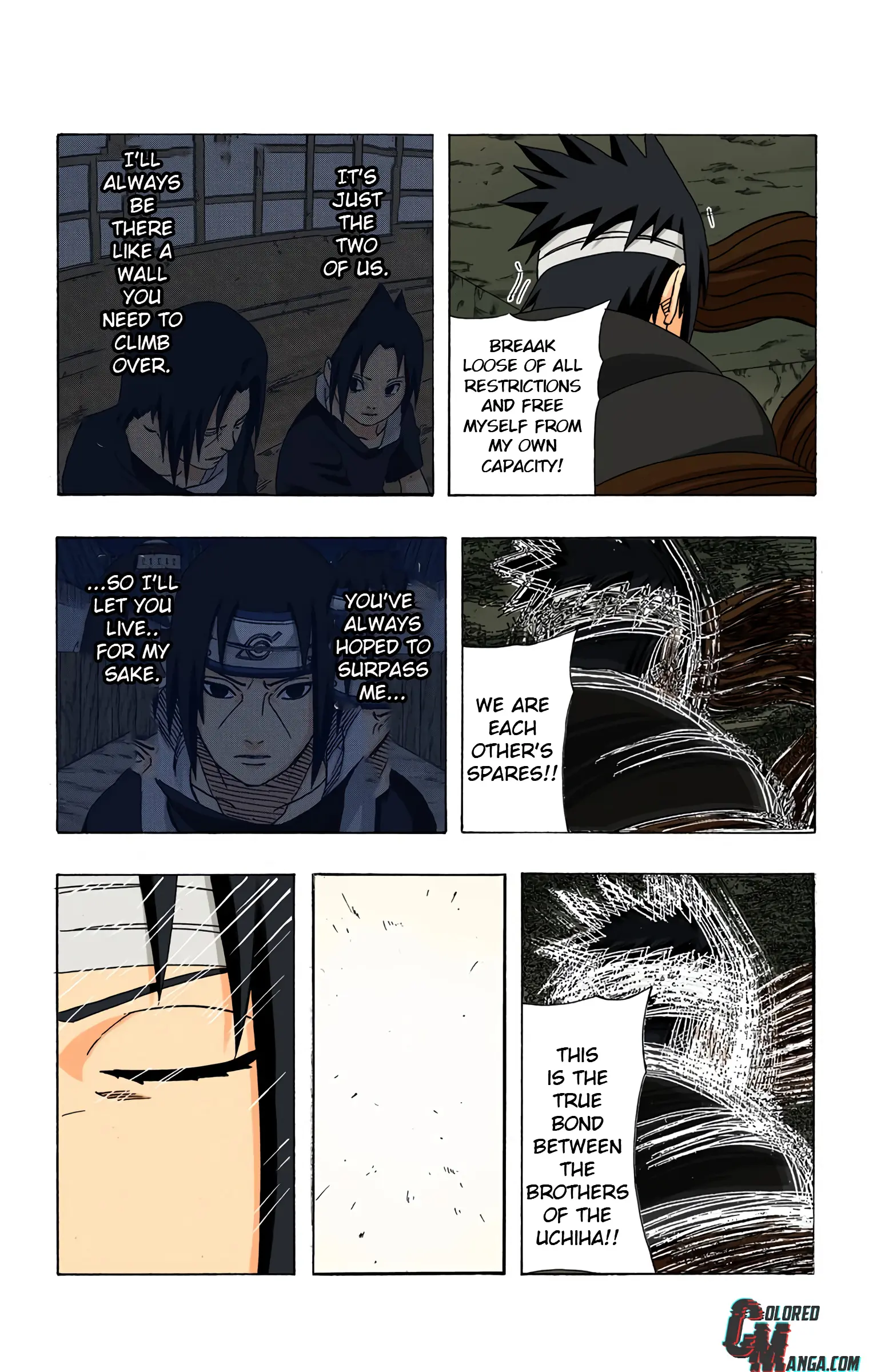 Naruto Colored Manga Online, chapter 386, page 15
