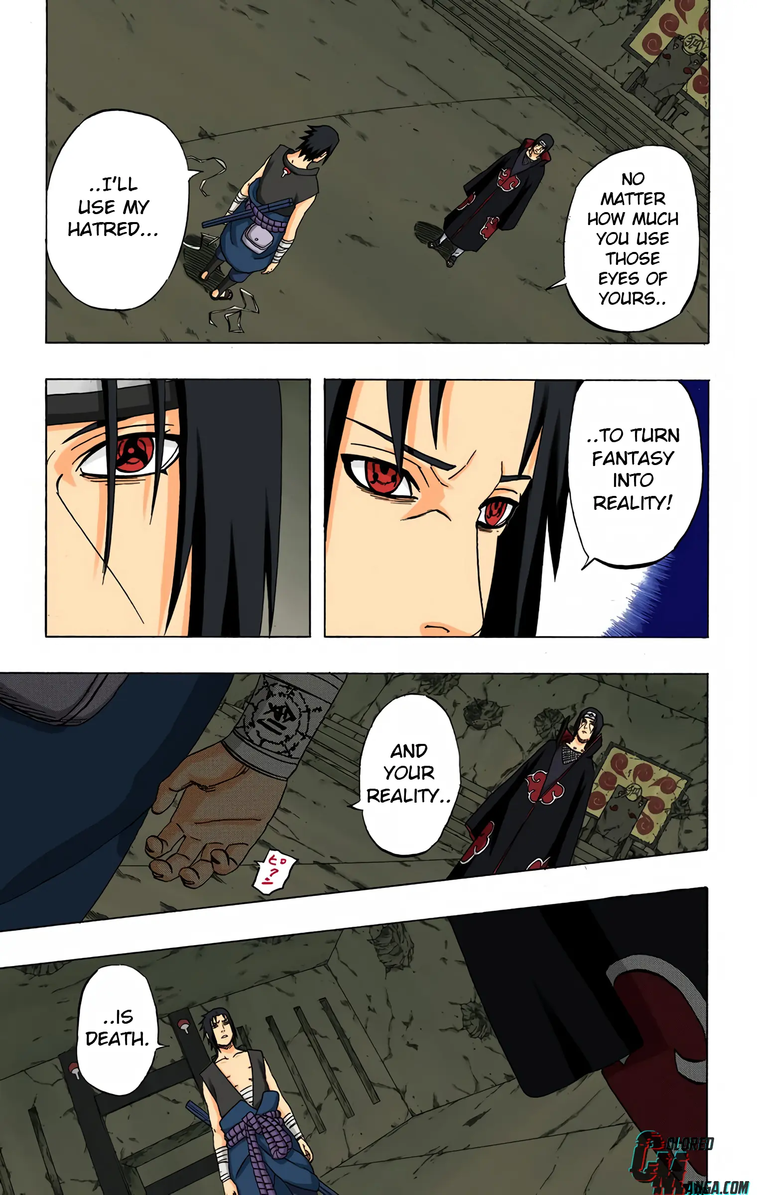 Naruto Colored Manga Online, chapter 387, page 3