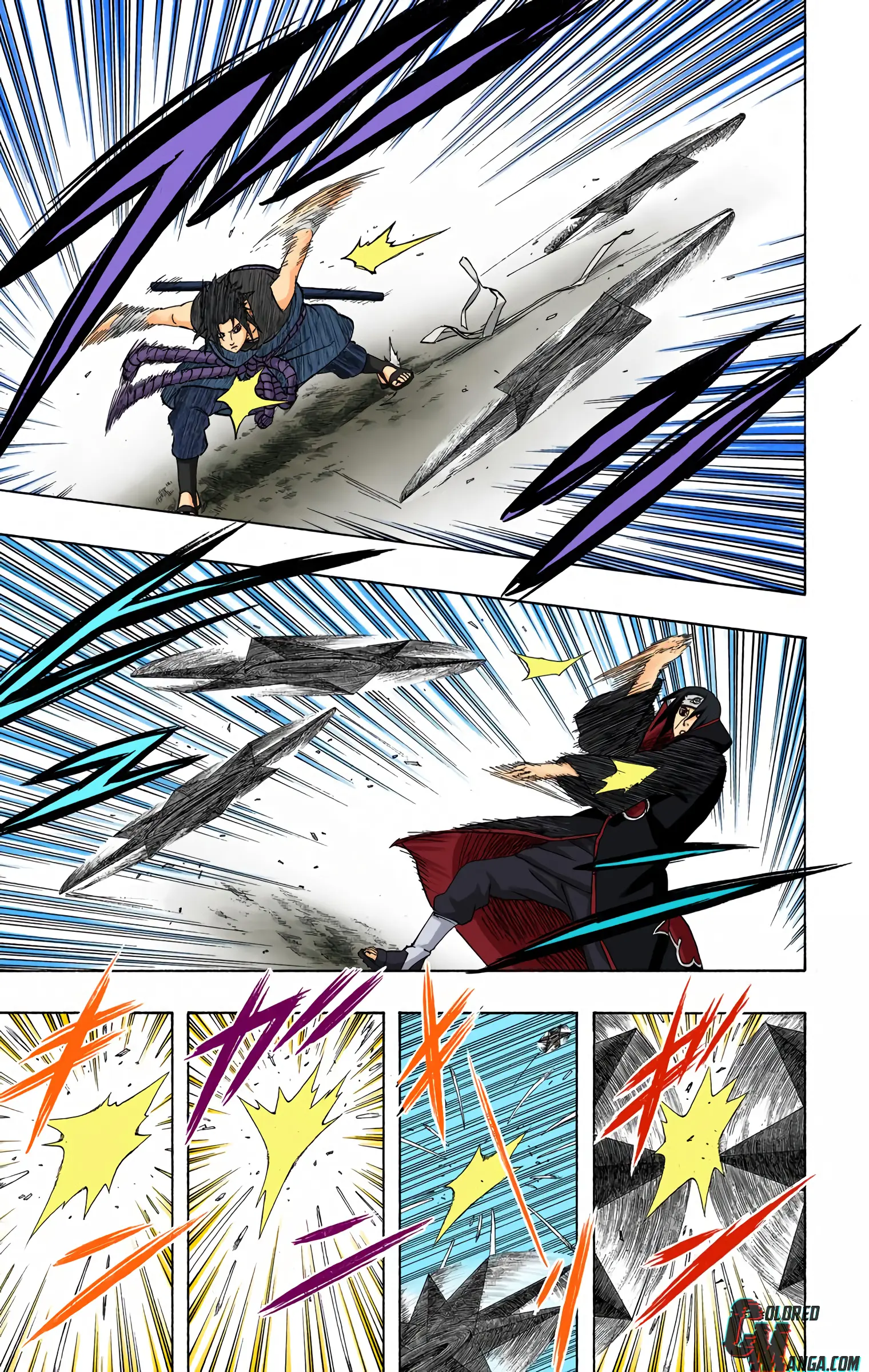Naruto Colored Manga Online, chapter 387, page 5