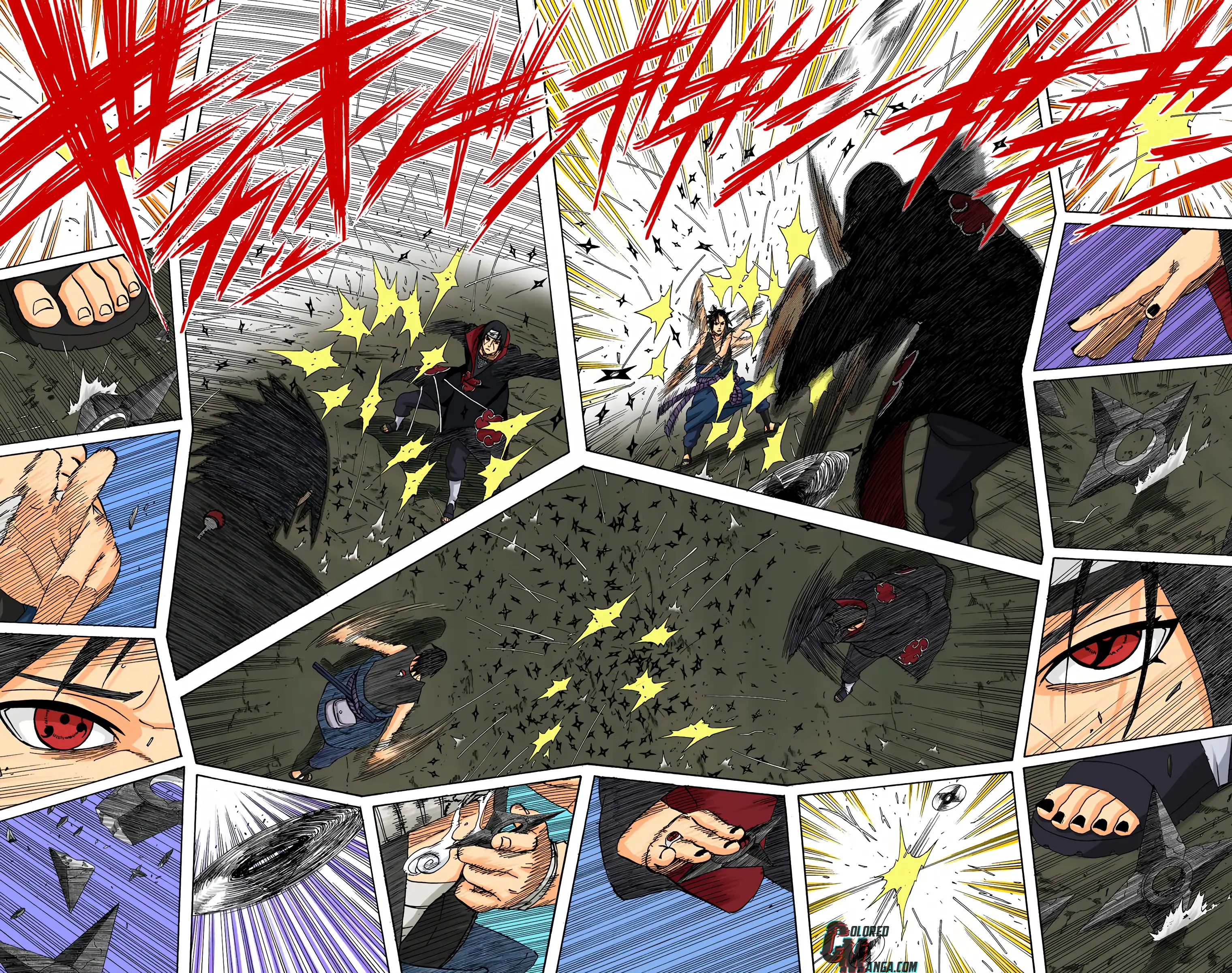 Naruto Colored Manga Online, chapter 387, page 6