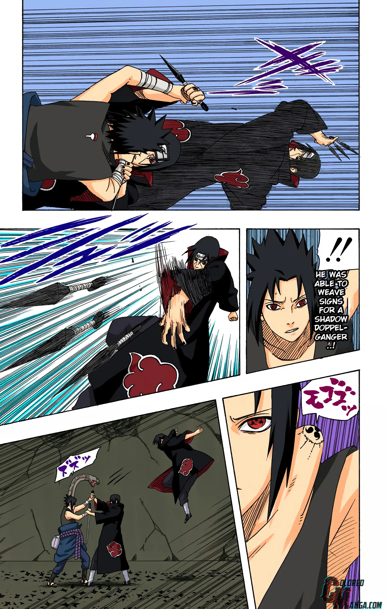 Naruto Colored Manga Online, chapter 387, page 8