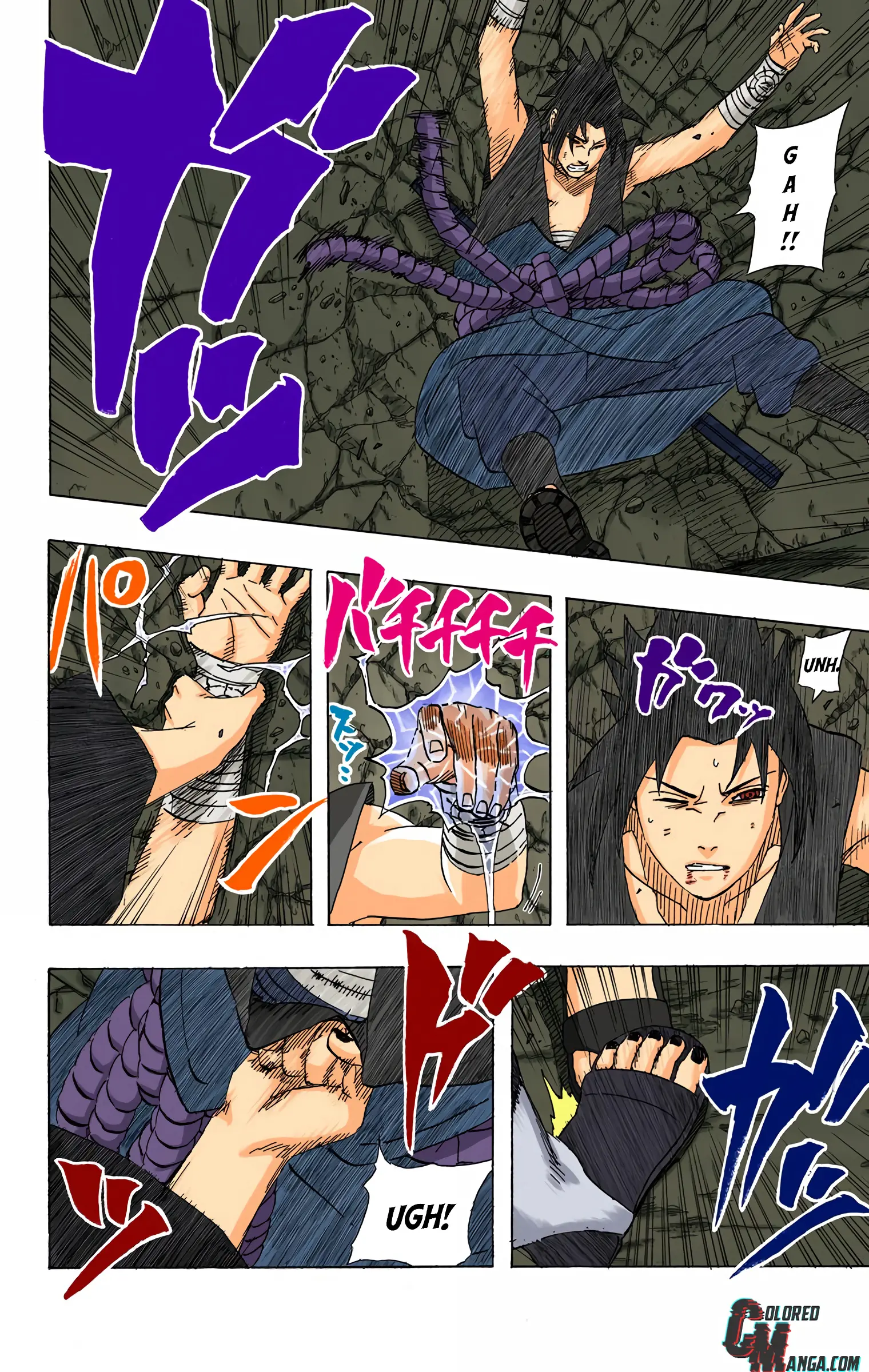 Naruto Colored Manga Online, chapter 387, page 13