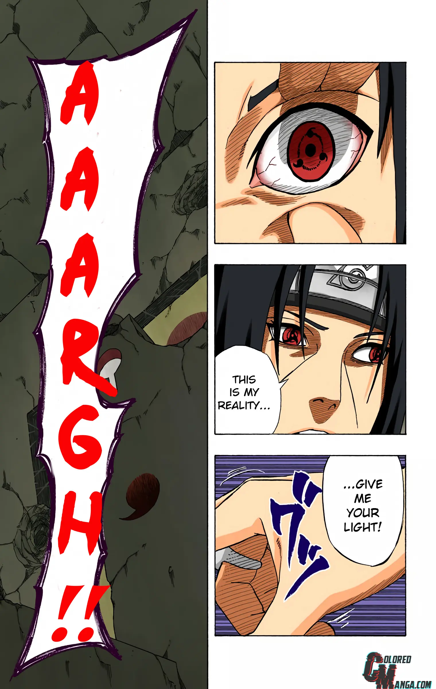 Naruto Colored Manga Online, chapter 387, page 16