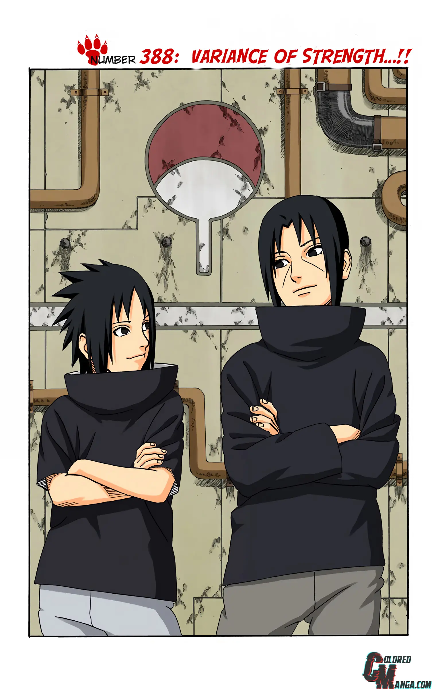 Naruto Colored Manga Online, chapter 388, page 1