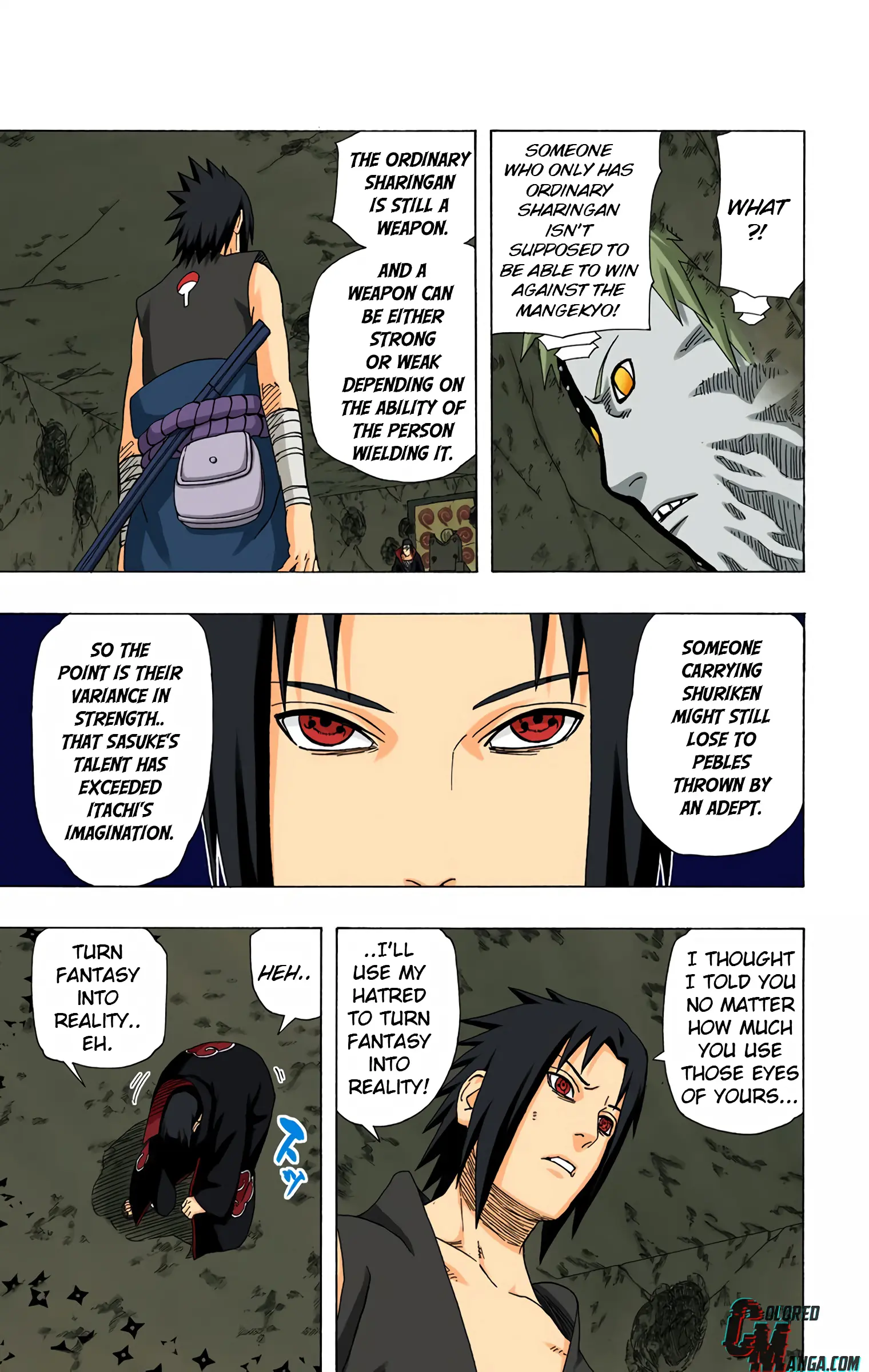 Naruto Colored Manga Online, chapter 388, page 15