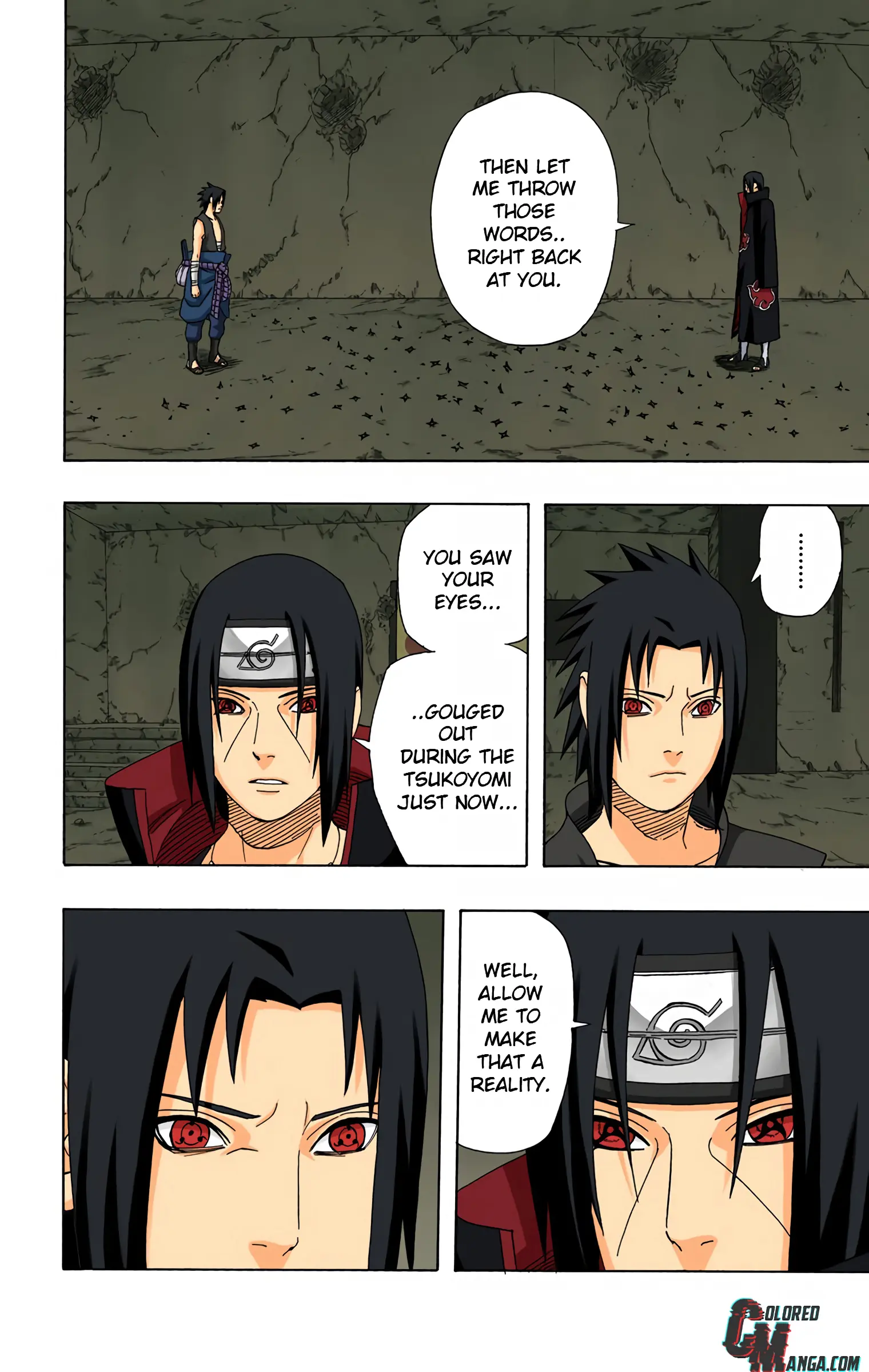 Naruto Colored Manga Online, chapter 388, page 16
