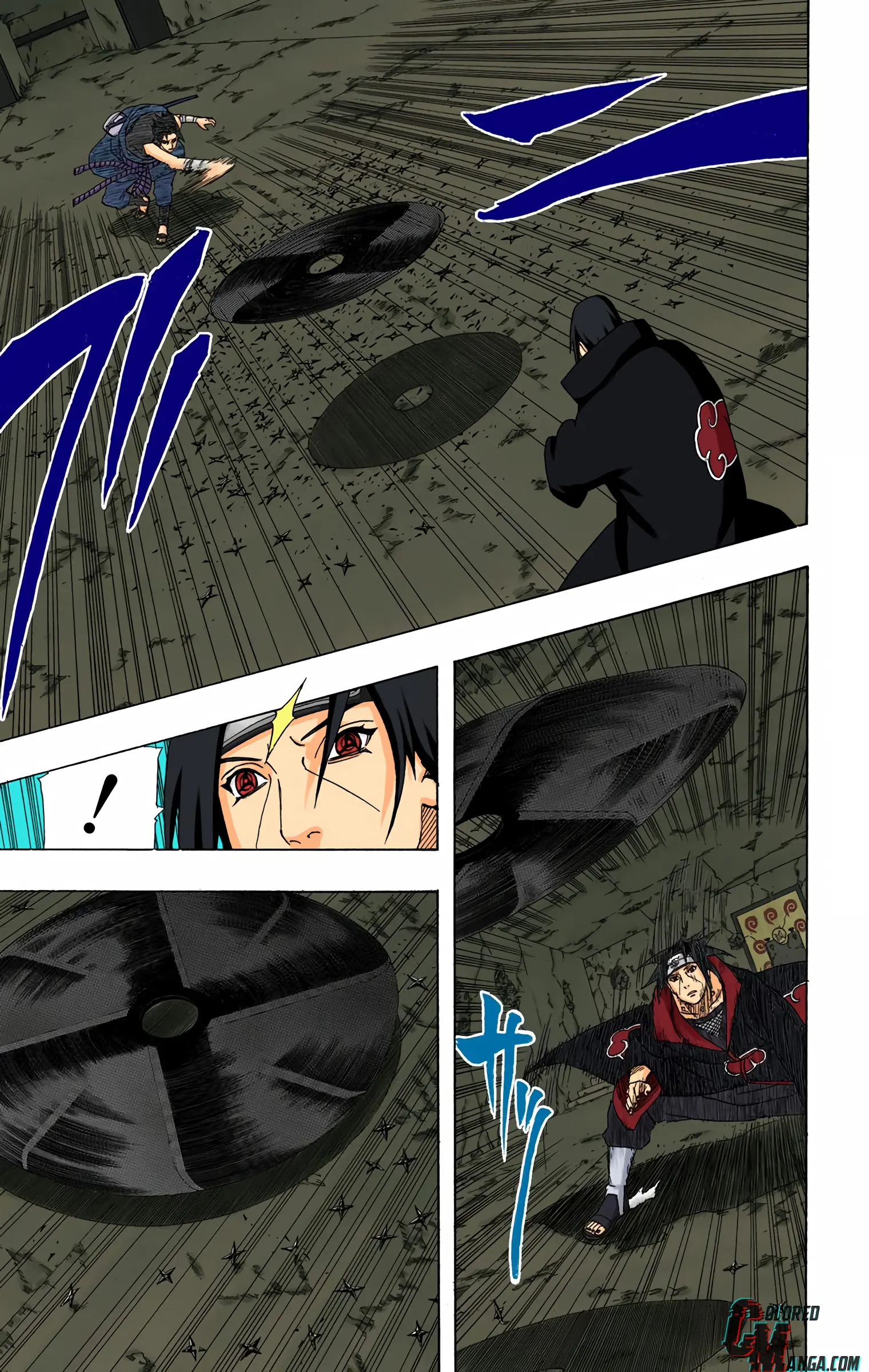 Naruto Colored Manga Online, chapter 389, page 3