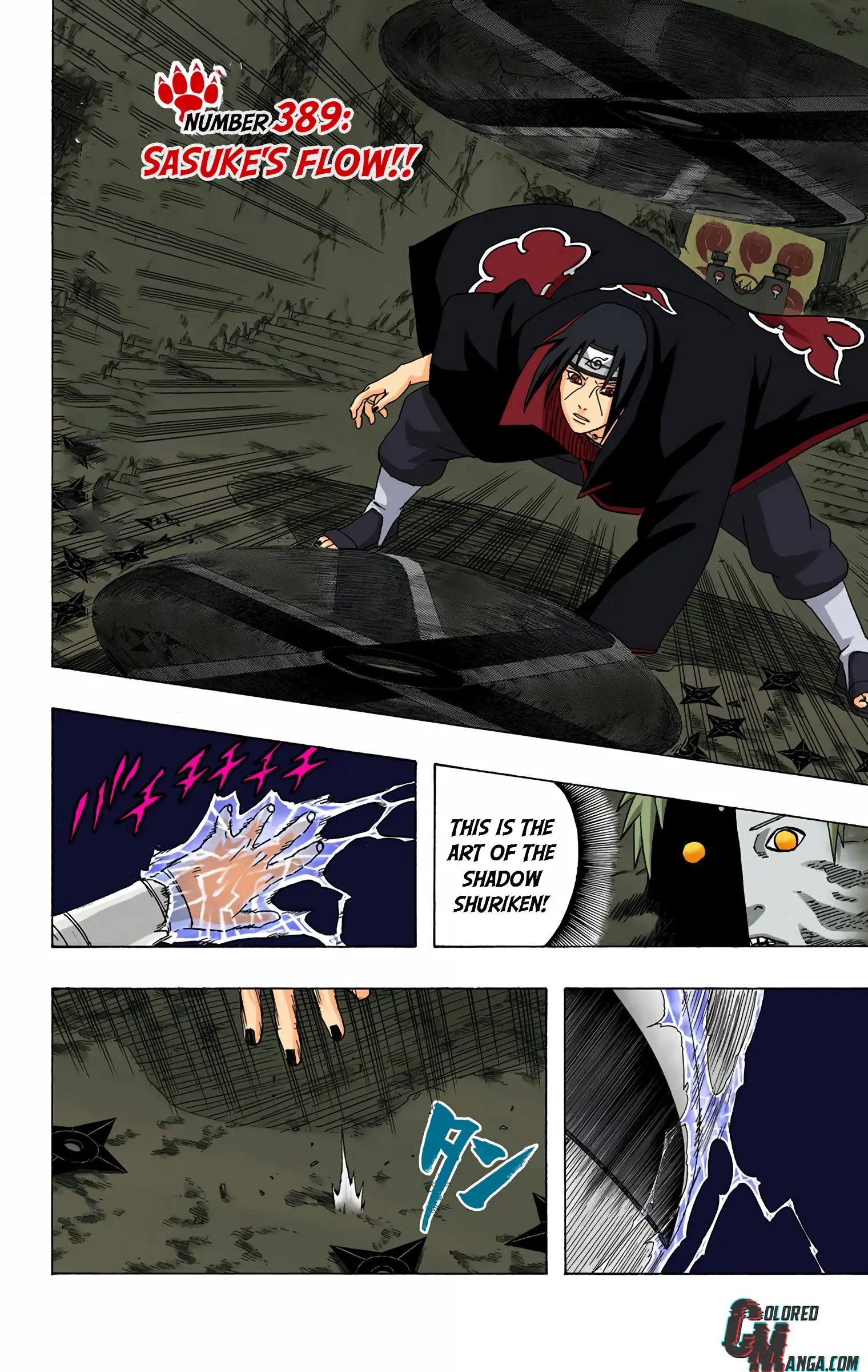 Naruto Colored Manga Online, chapter 389, page 4