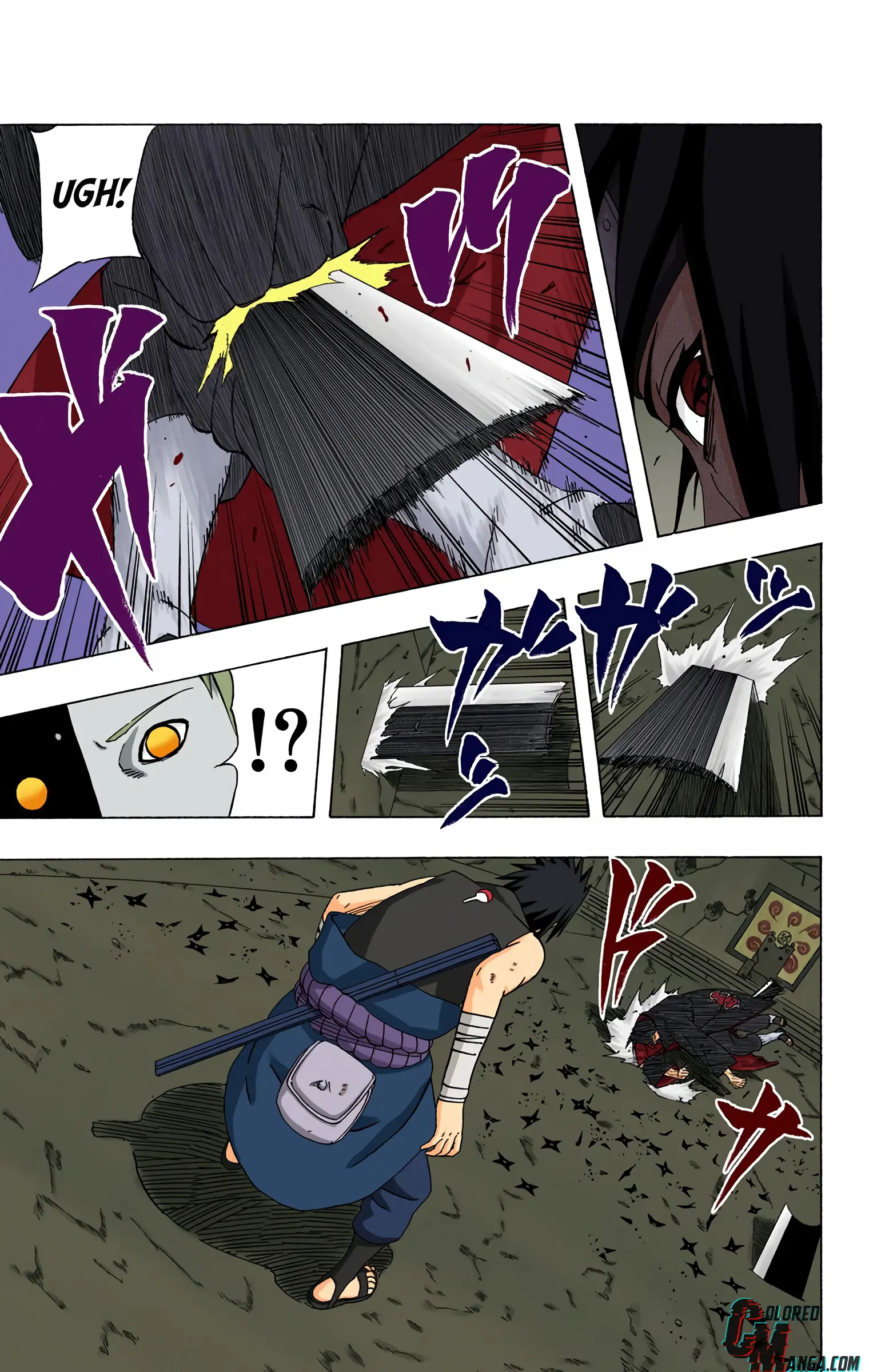 Naruto Colored Manga Online, chapter 389, page 7