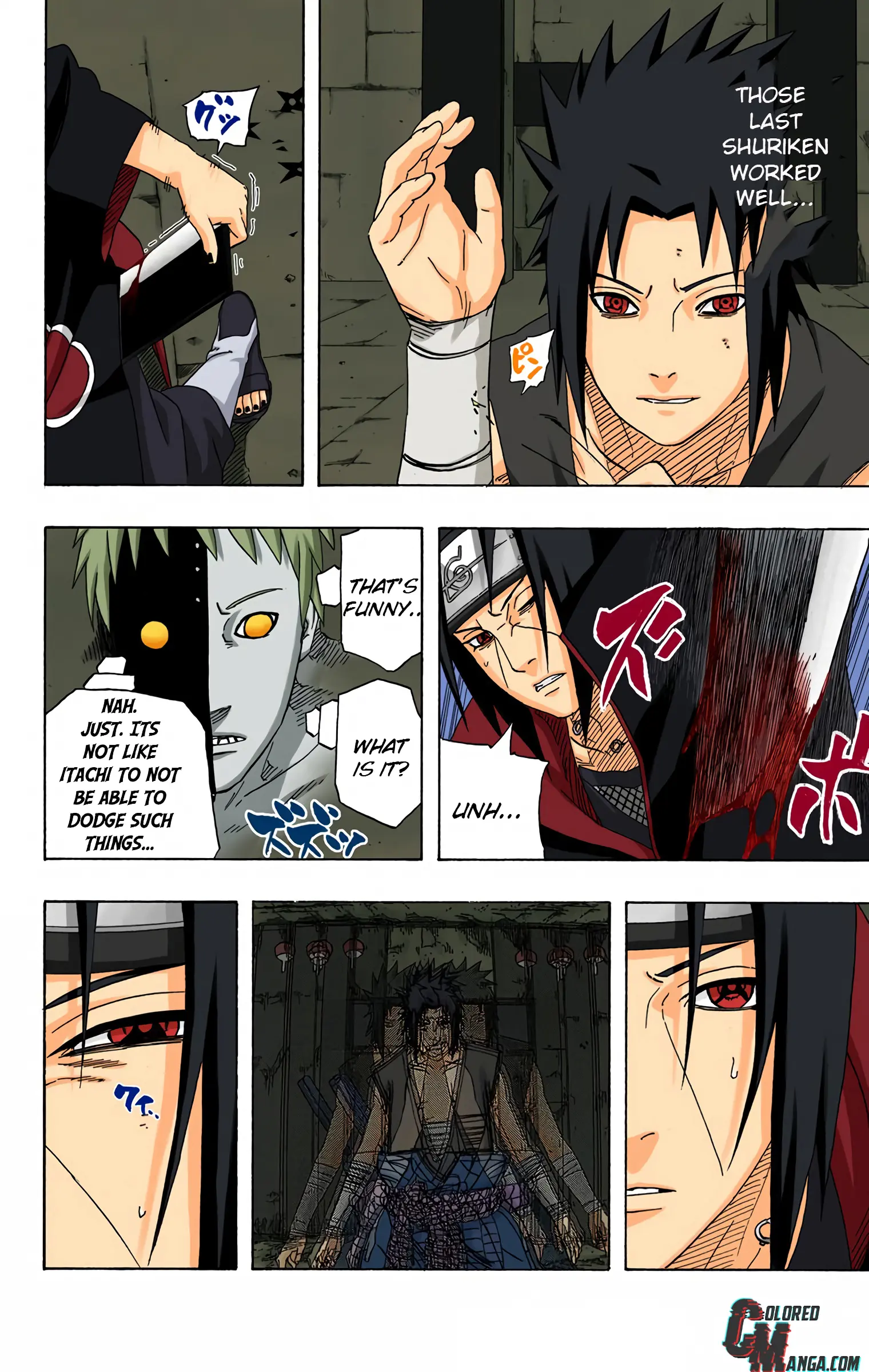 Naruto Colored Manga Online, chapter 389, page 8