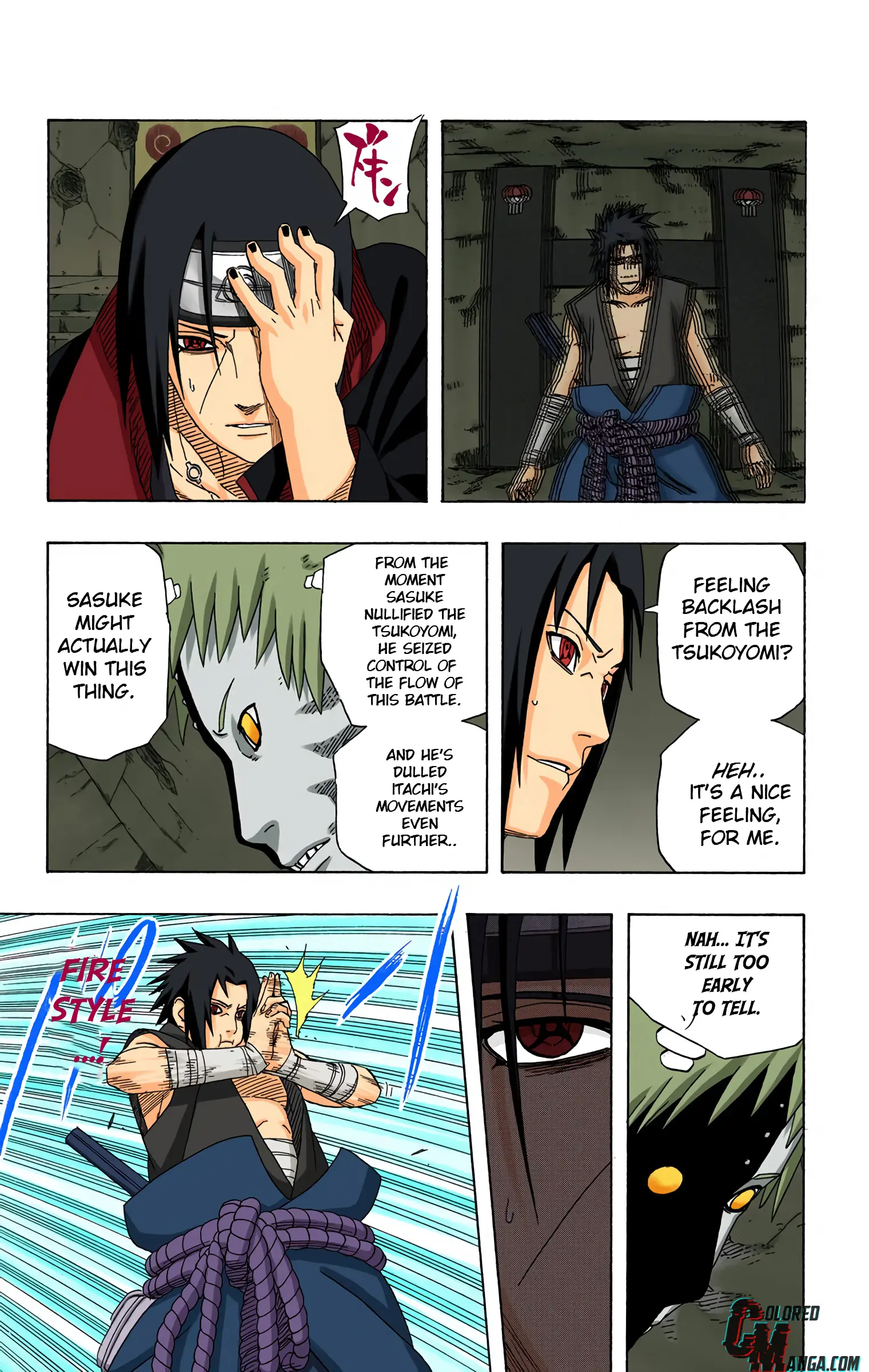 Naruto Colored Manga Online, chapter 389, page 9