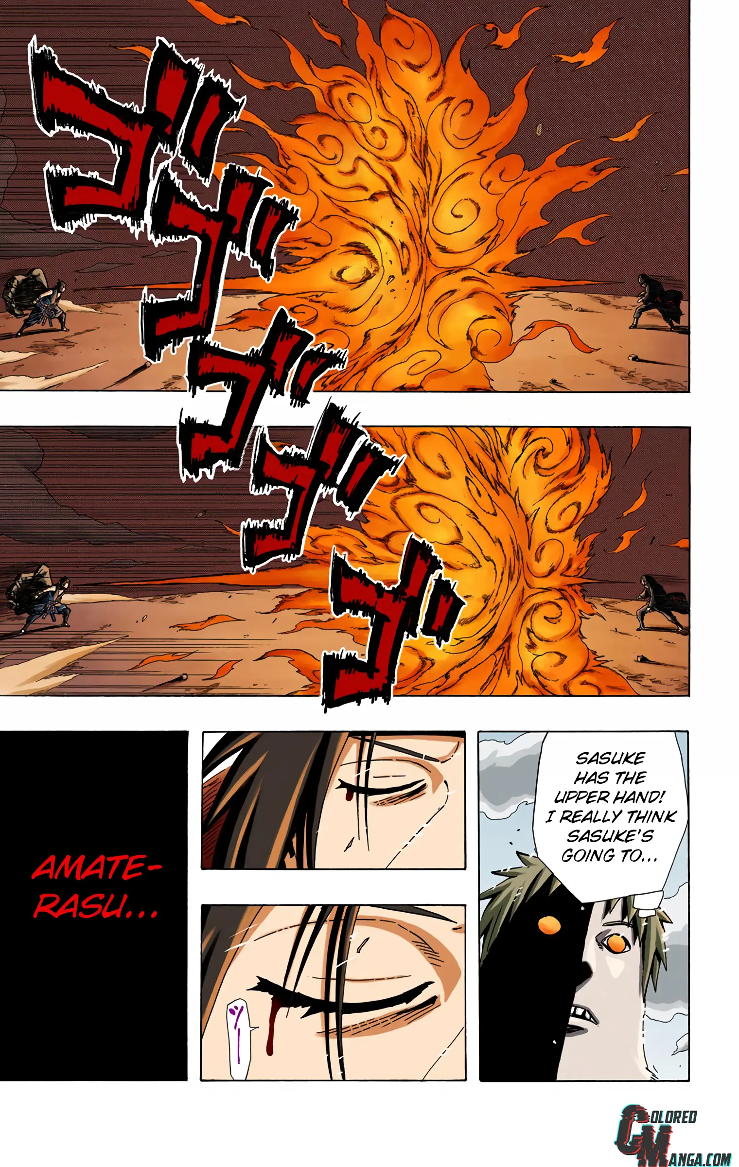 Naruto Colored Manga Online, chapter 389, page 15