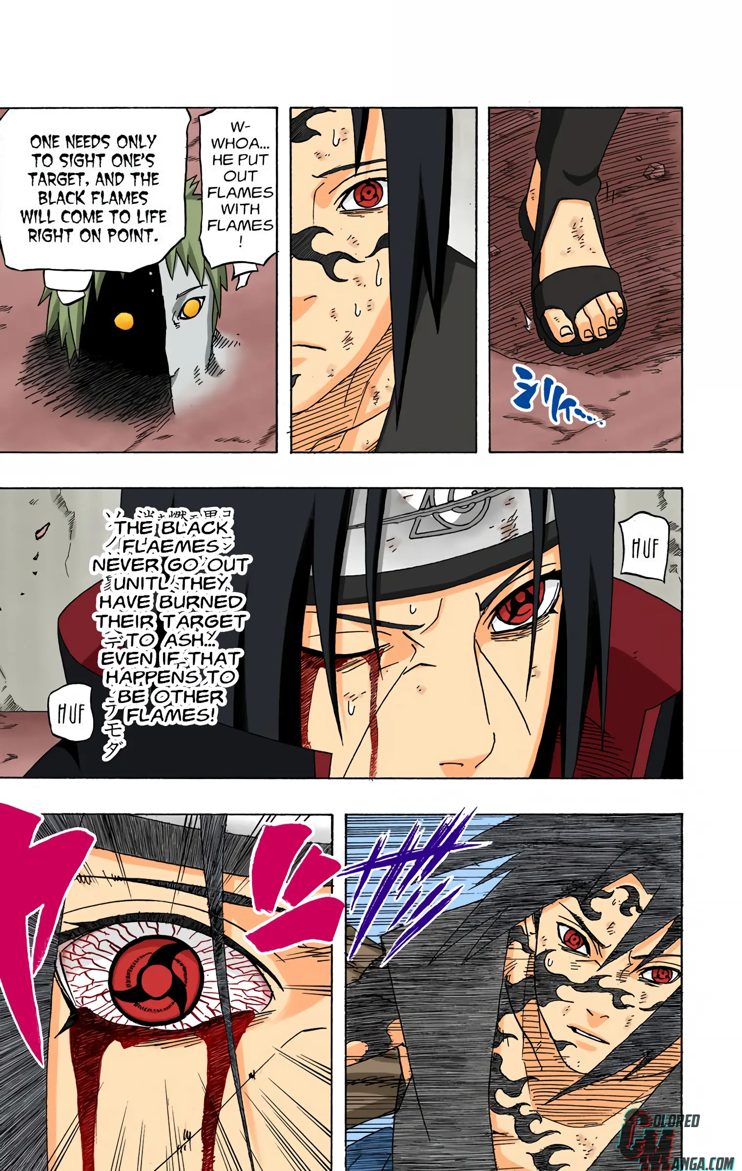 Naruto Colored Manga Online, chapter 390, page 9