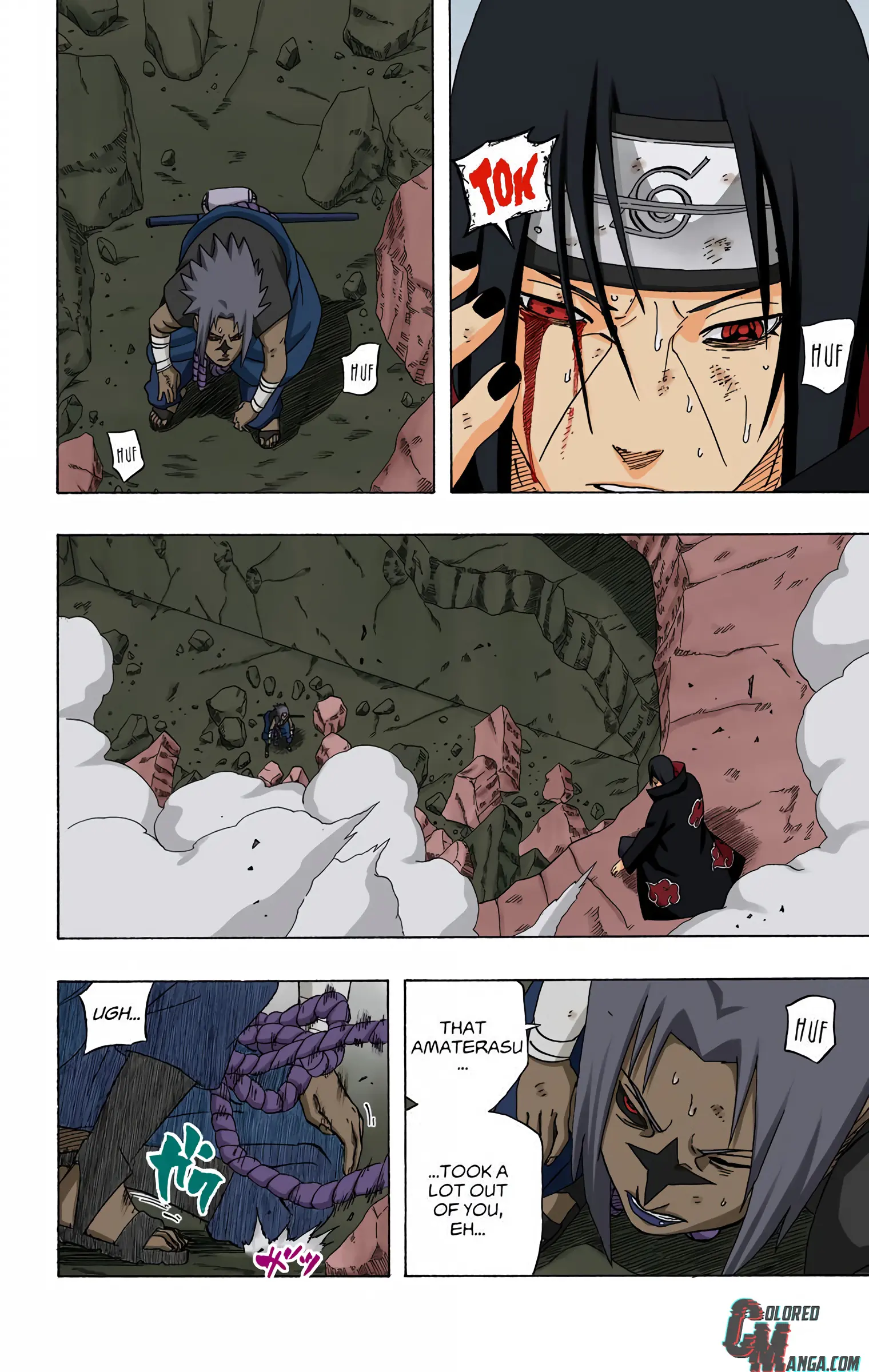 Naruto Colored Manga Online, chapter 390, page 19