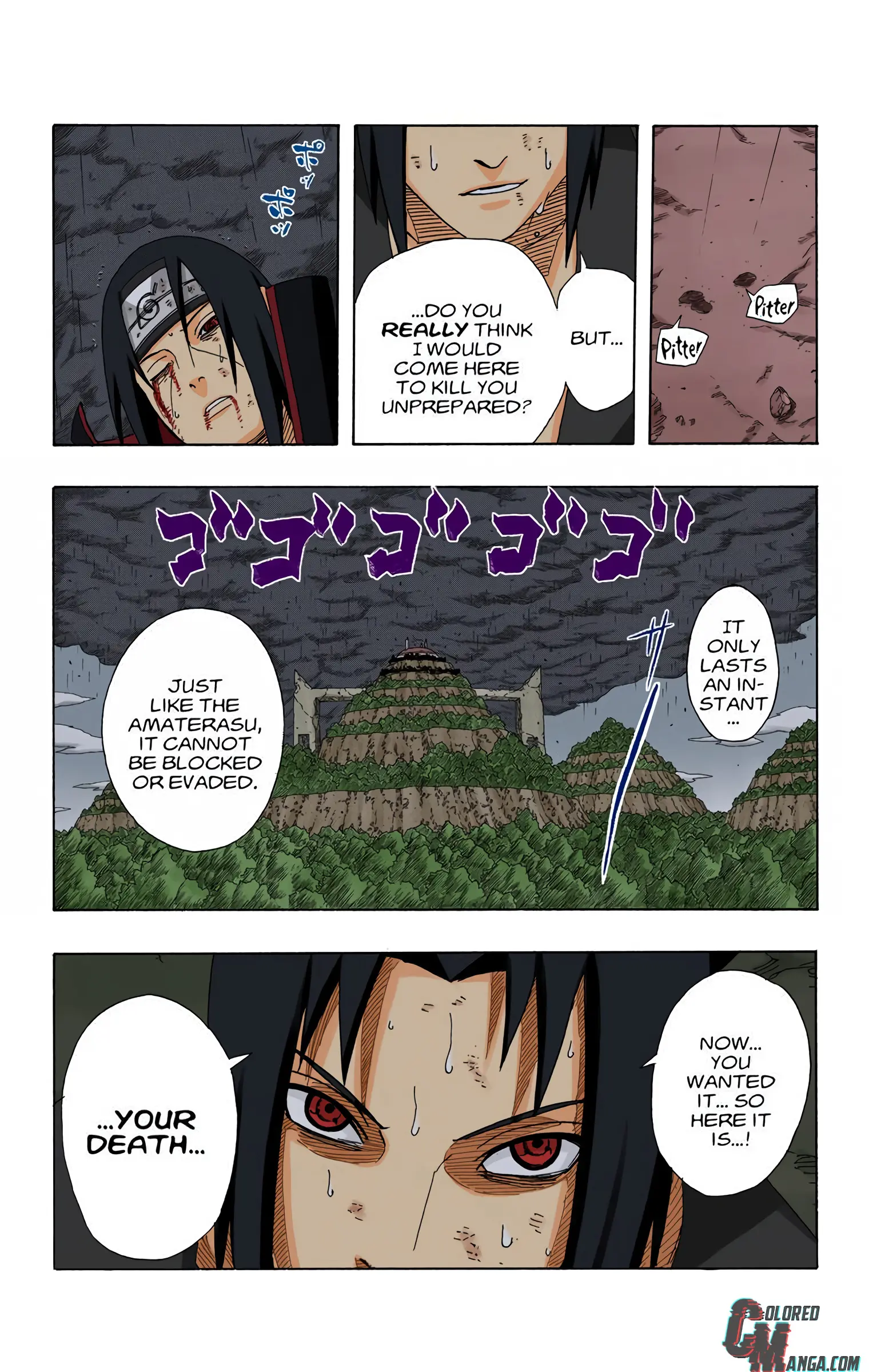 Naruto Colored Manga Online, chapter 390, page 22