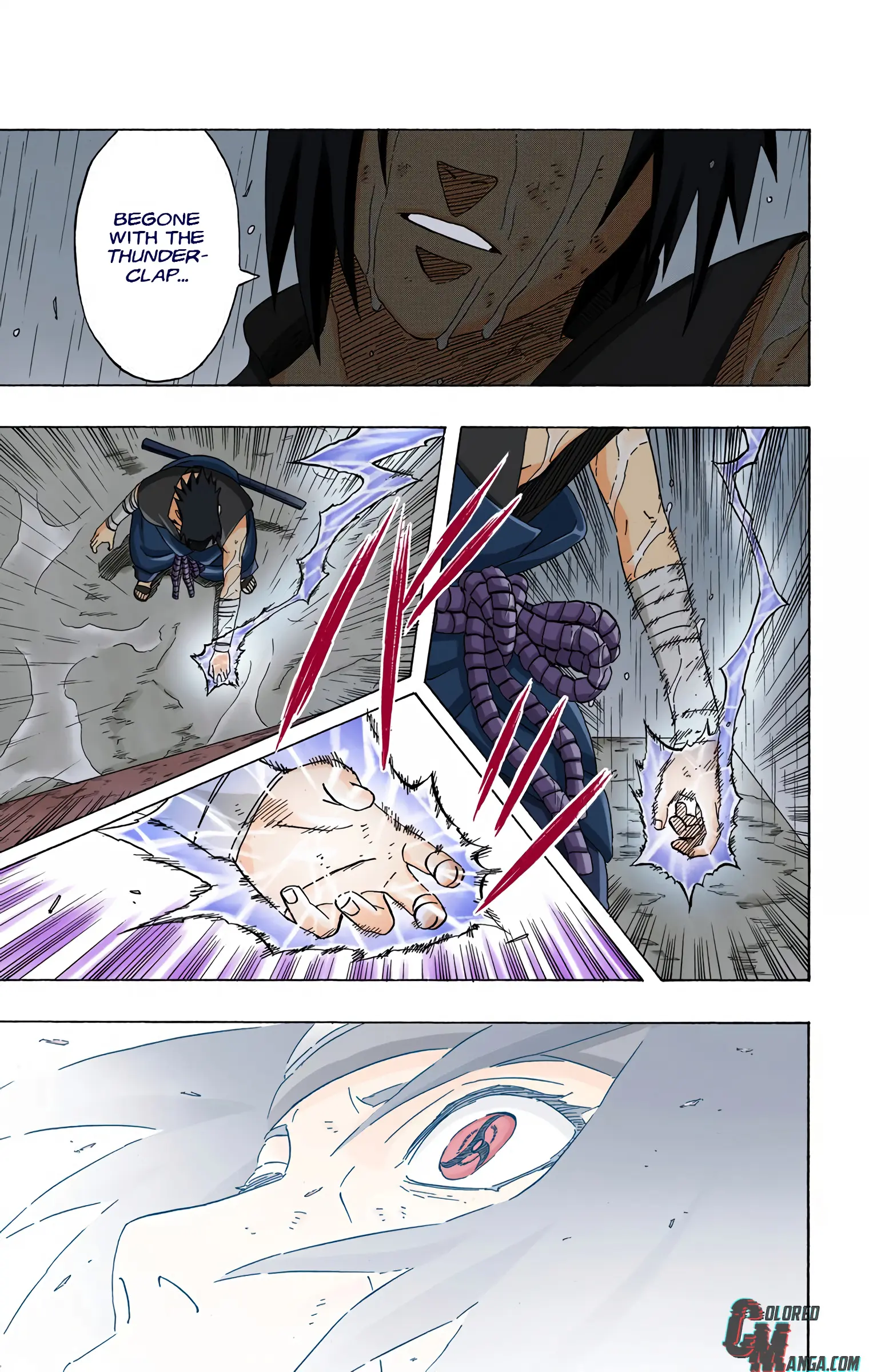 Naruto Colored Manga Online, chapter 391, page 8
