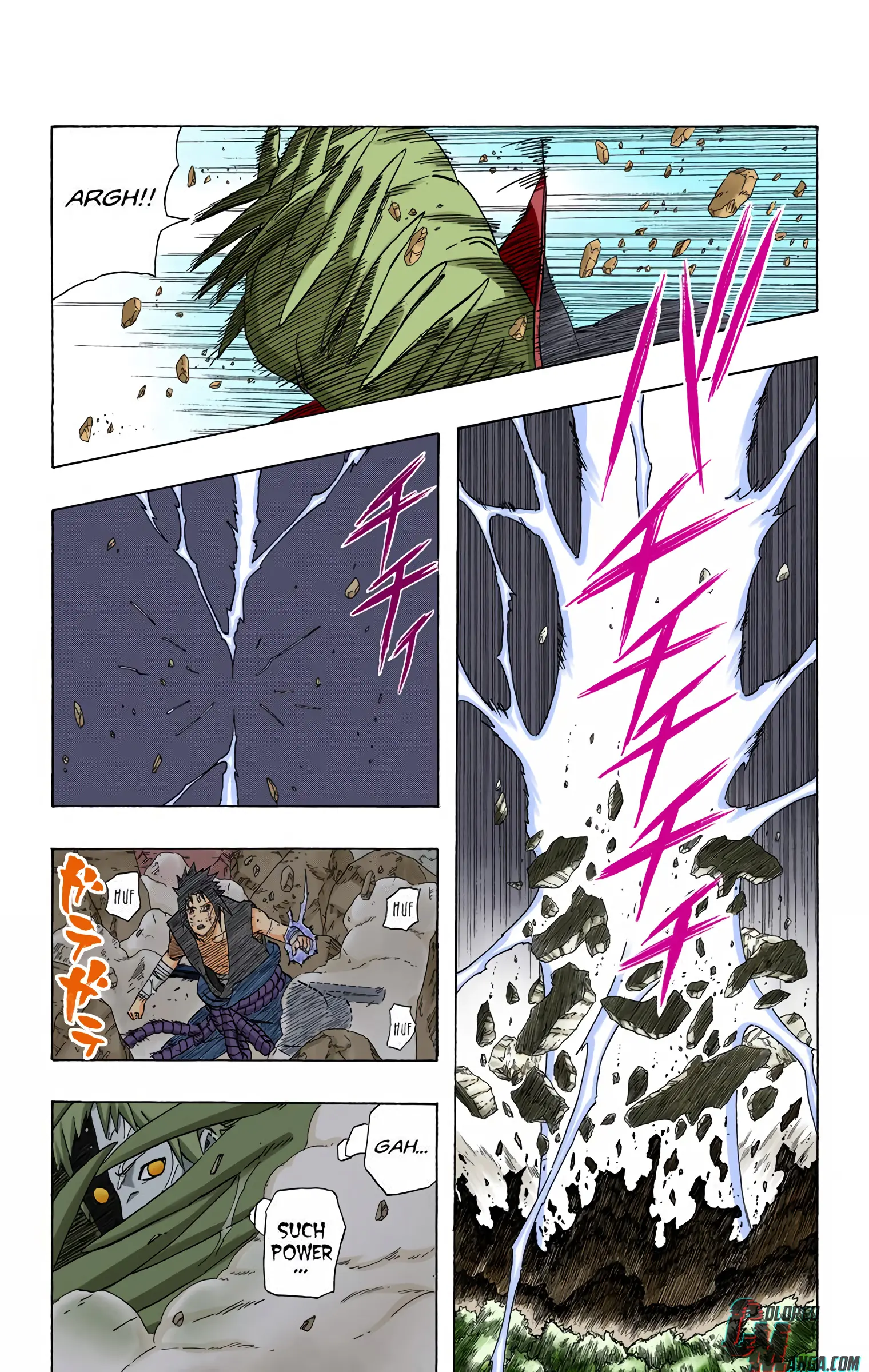Naruto Colored Manga Online, chapter 391, page 10