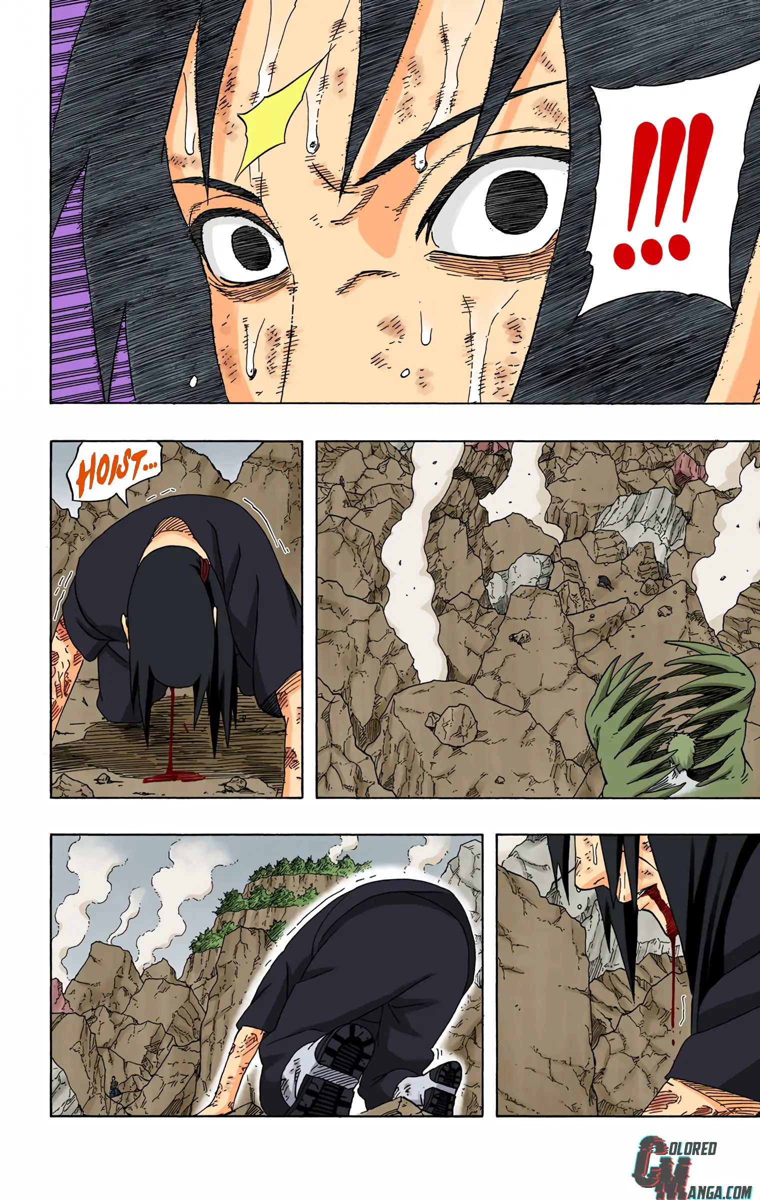 Naruto Colored Manga Online, chapter 391, page 13