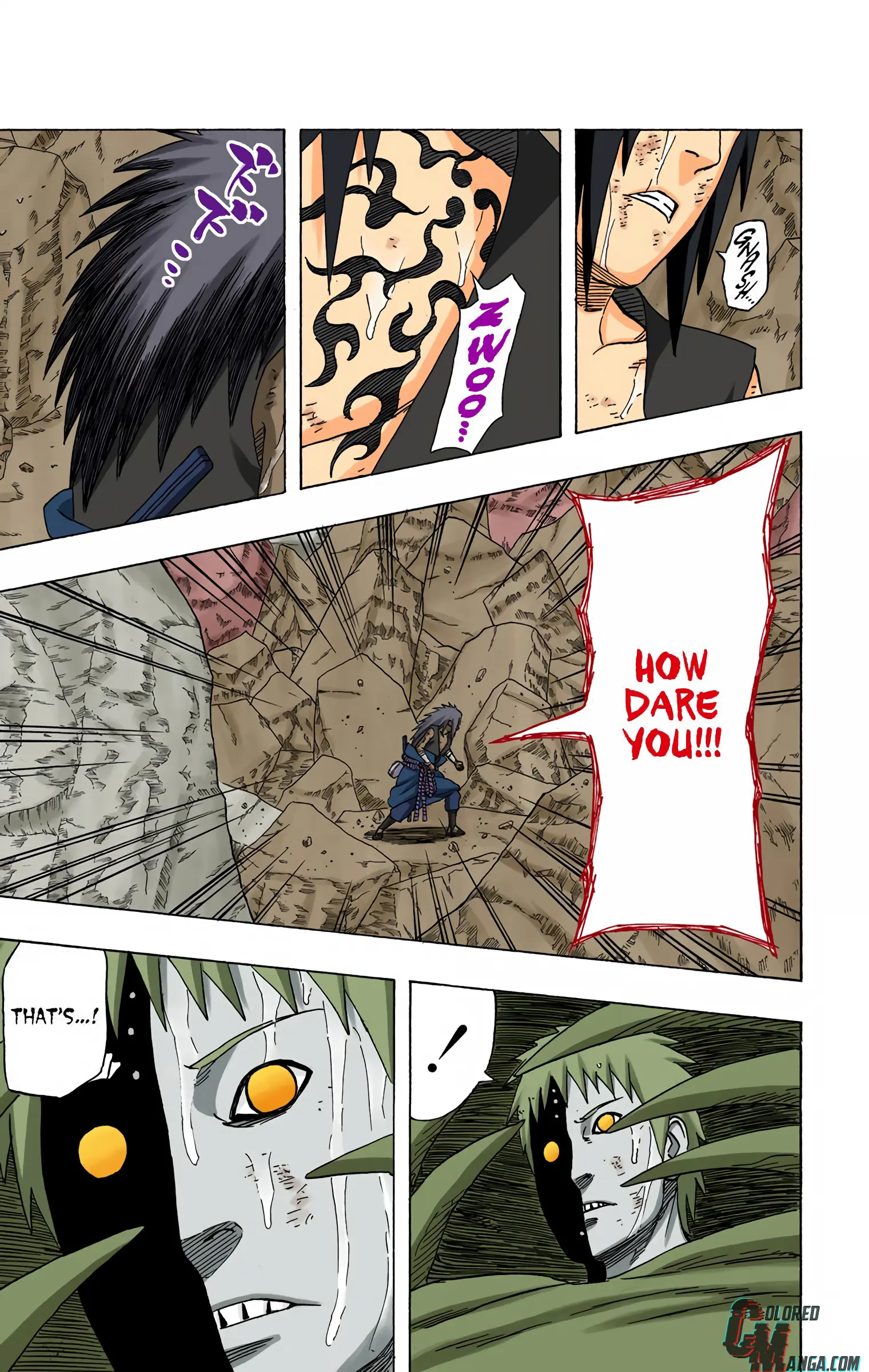 Naruto Colored Manga Online, chapter 391, page 14