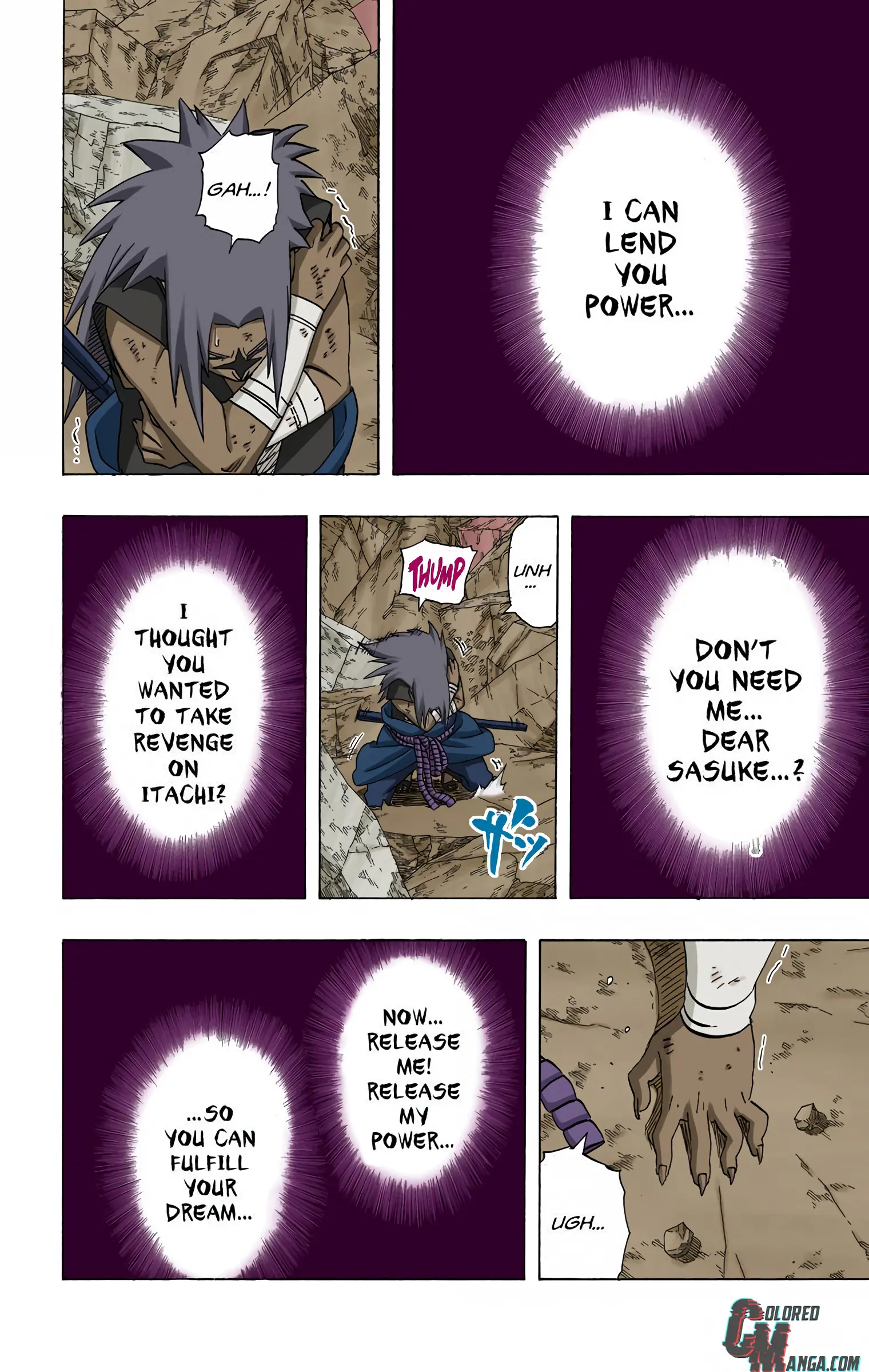 Naruto Colored Manga Online, chapter 392, page 5